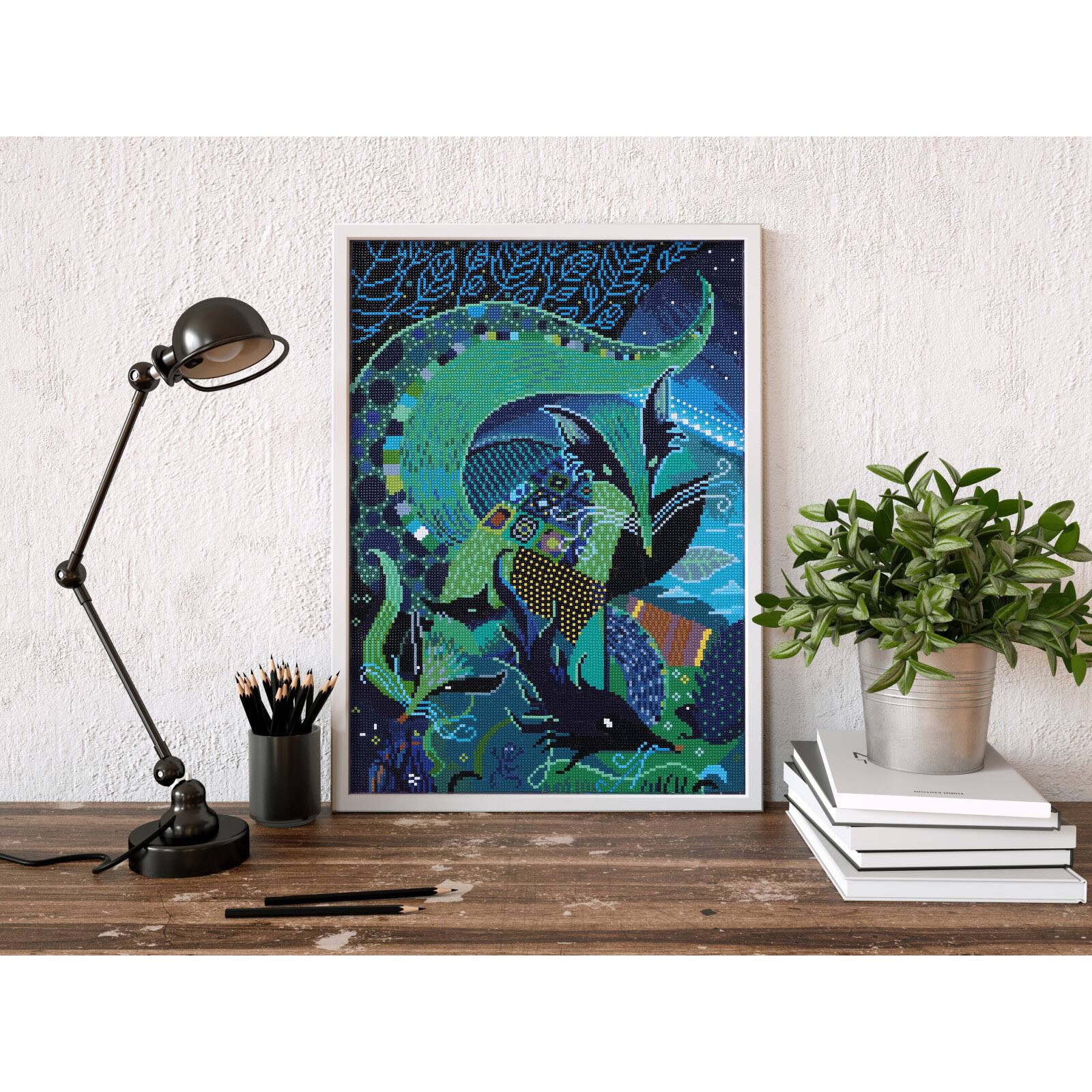 Diamond Dotz® Intermediate Forest Fox Diamond Art Painting Kit