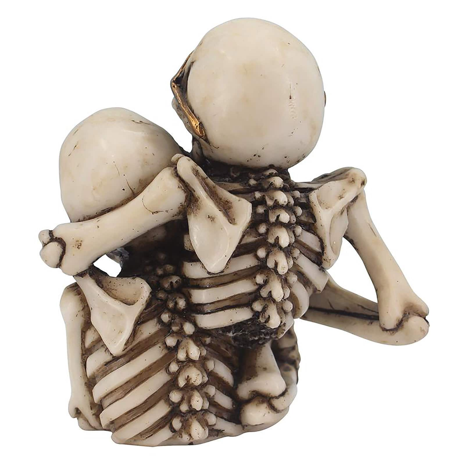 Design Toscano 5&#x22; See, Hear, Speak No Evil Skeleton Buddies Pencil Holder