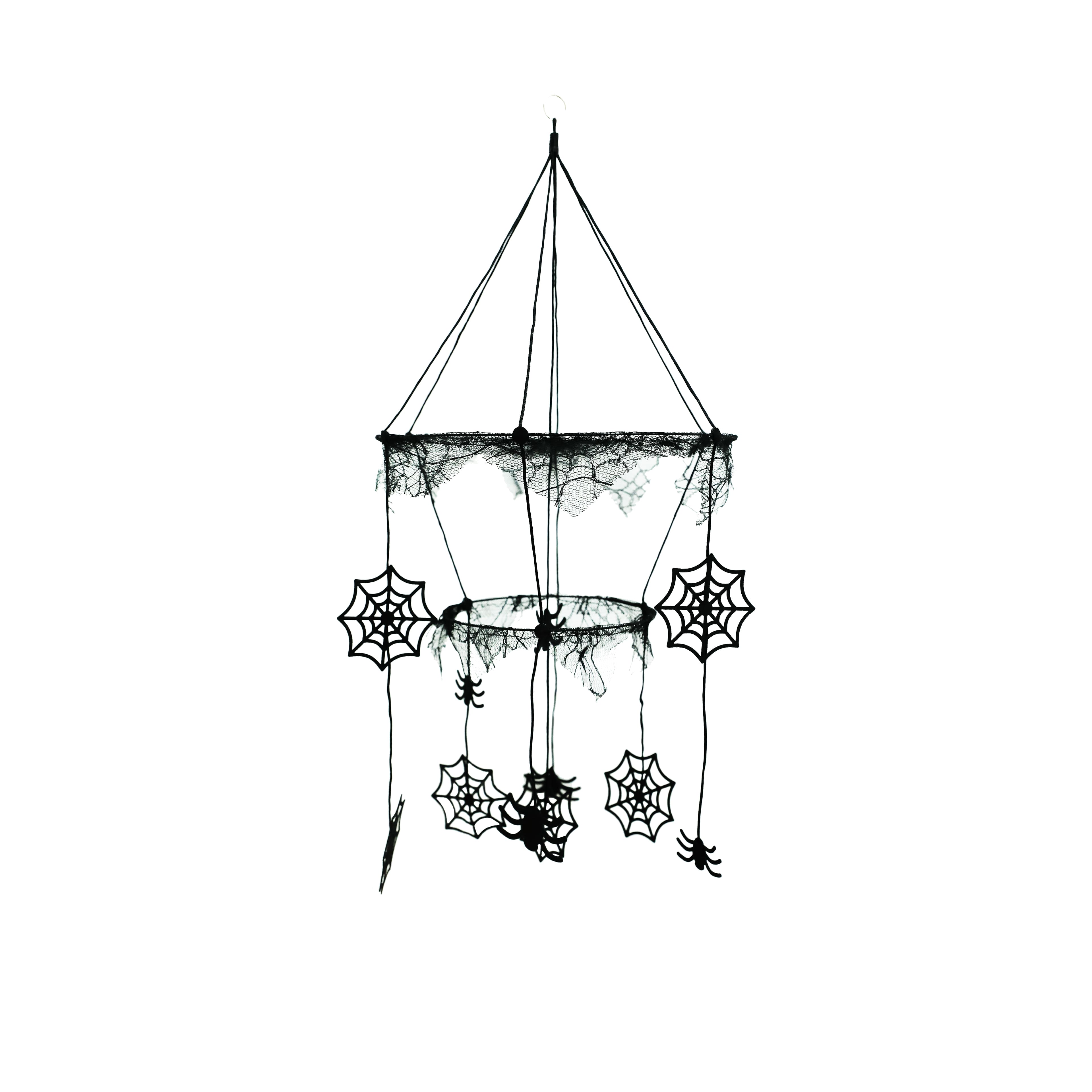 13&#x22; Black Bat Halloween Chandelier by Celebrate It&#x2122;