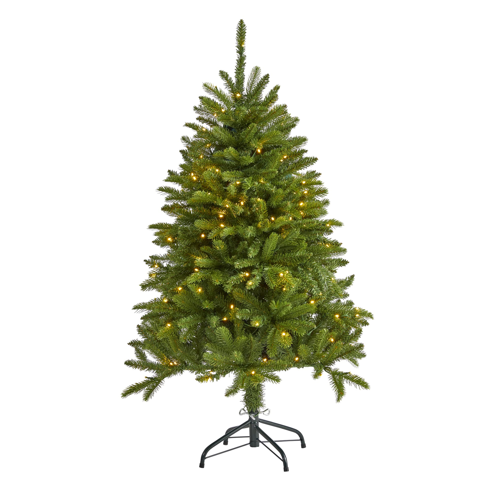 4ft. Pre-Lit Sierra Spruce Artificial Christmas Tree, Clear LED Lights
