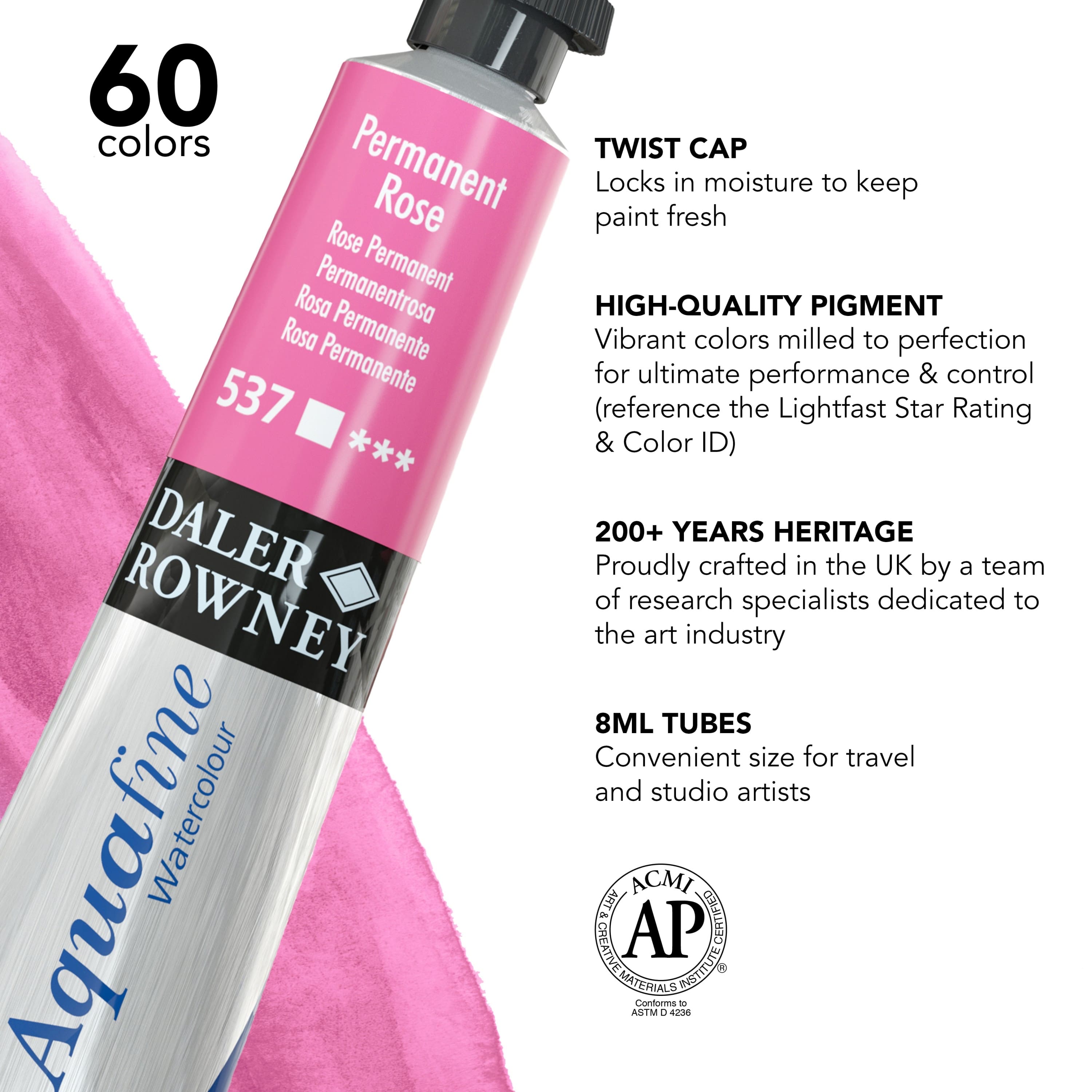 12 Pack: Daler-Rowney&#xAE; Aquafine Watercolour Paint, 8mL