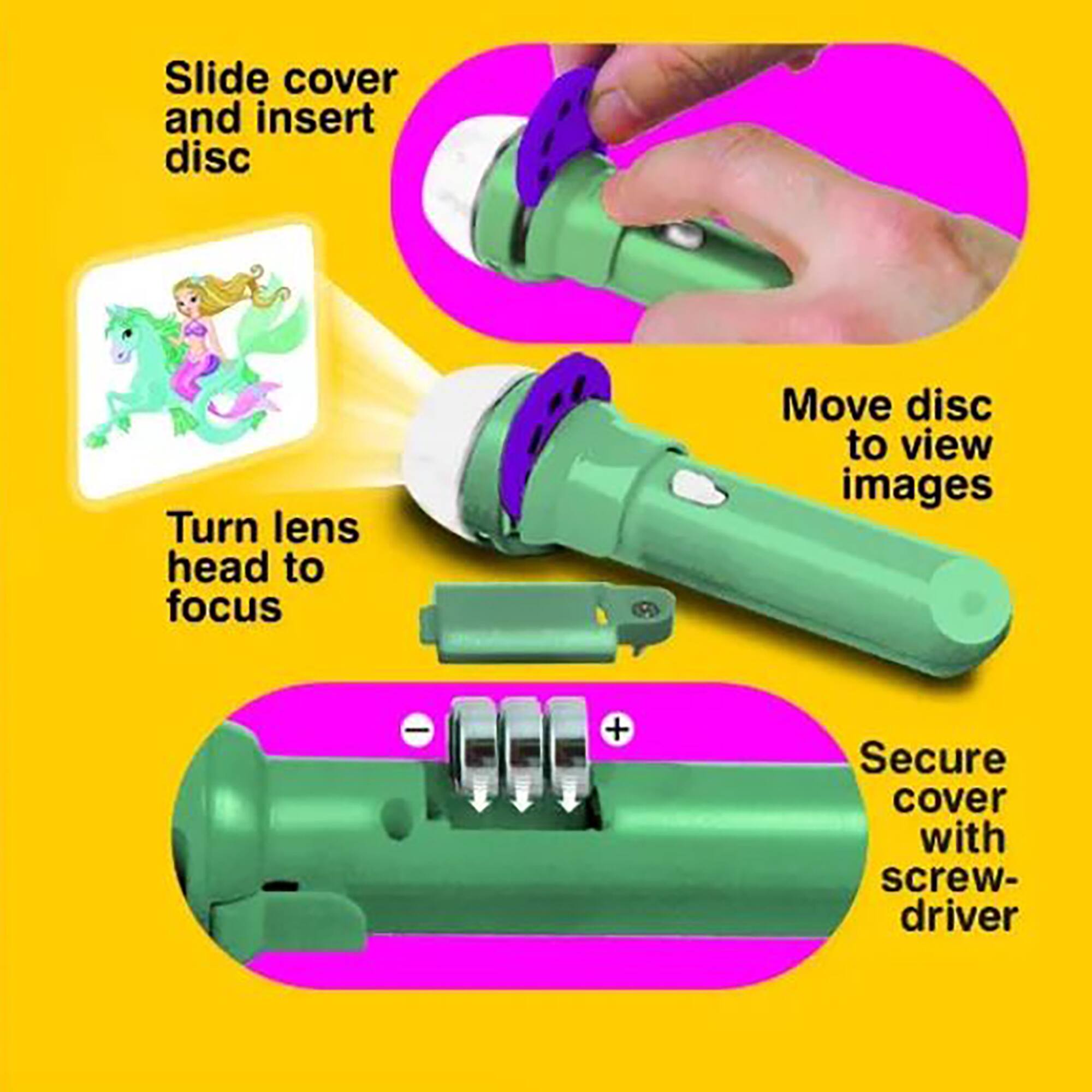 Brainstorm Toys Mermaid Flashlight & Projector