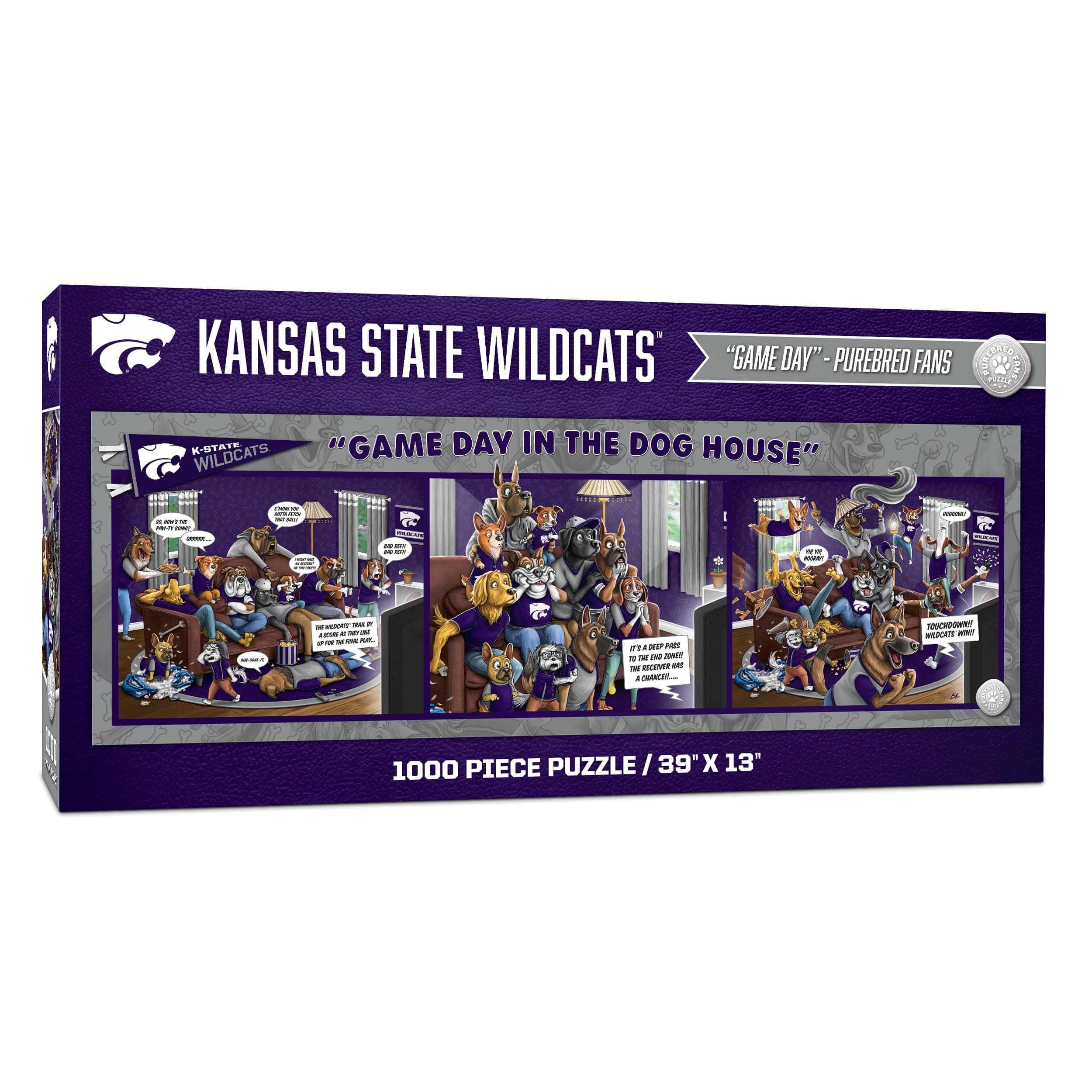 College Game Day in the Dog House 1,000 Piece Puzzle