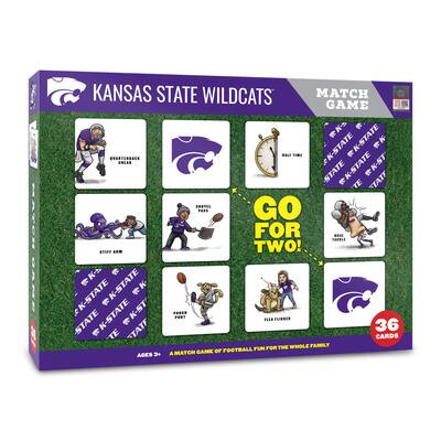 College Team Licensed Memory Match Game By Youthefan in Kansas State Wildcats | Michaels