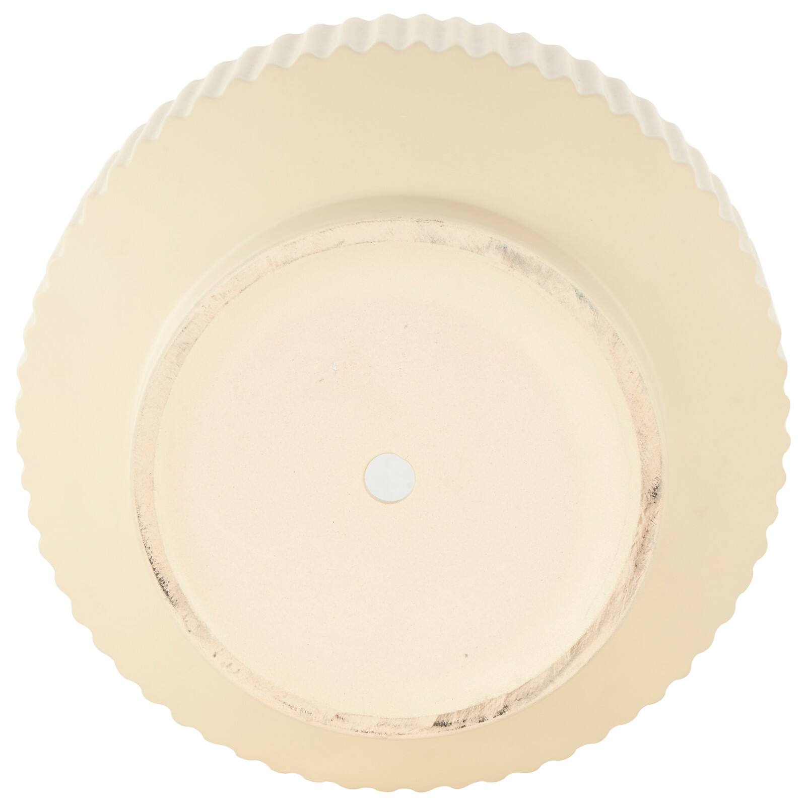 Linear Grooves Wide Ceramic Planter Set