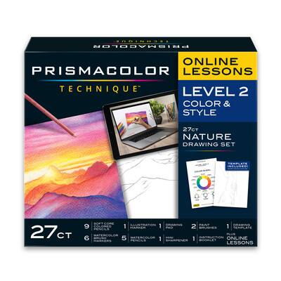 Prismacolor Technique™ 27 Piece Level 2 Nature Drawing Set, Michaels