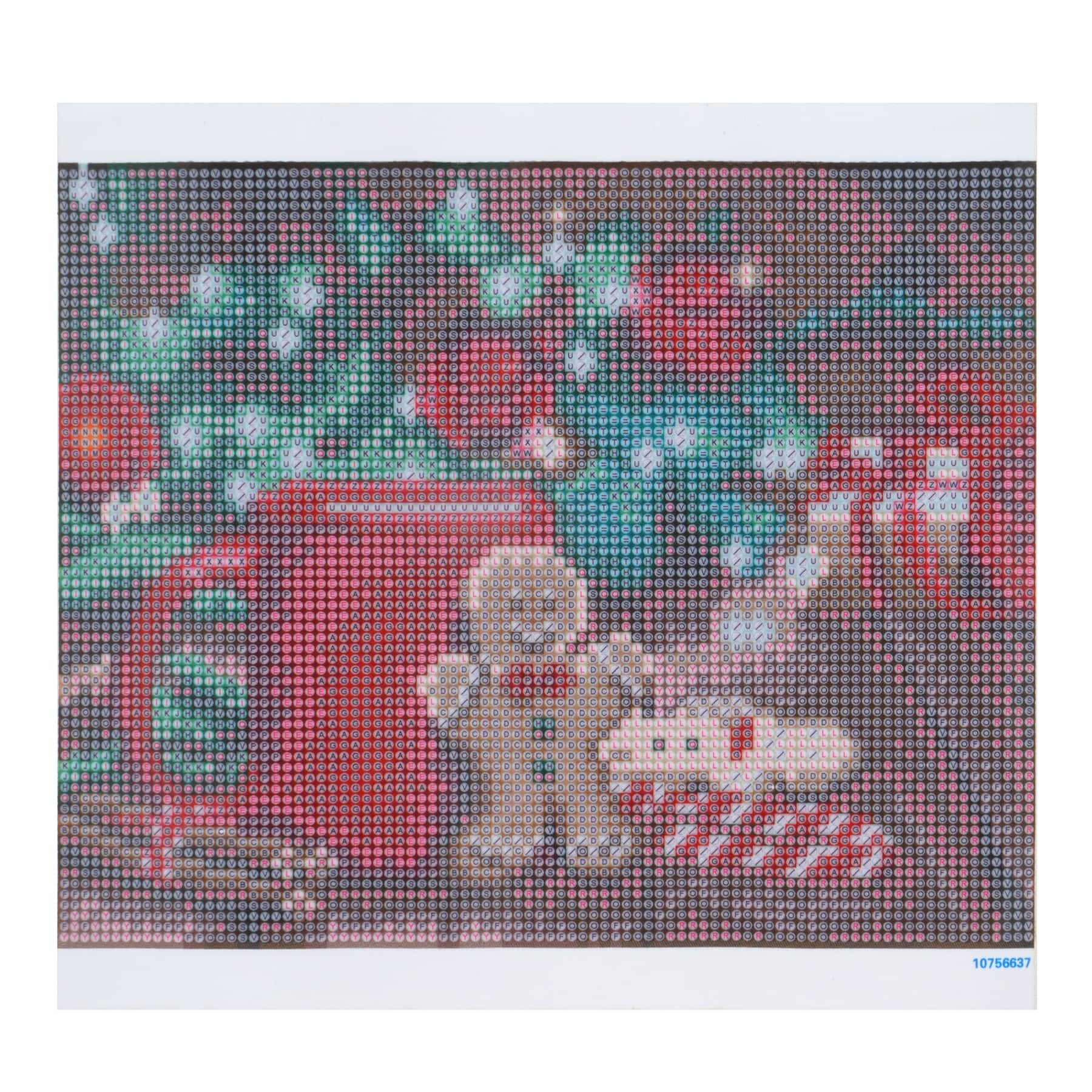 8&#x22; x 10&#x22; Gingerbread with Frame Diamond Art Kit by Make Market&#xAE;