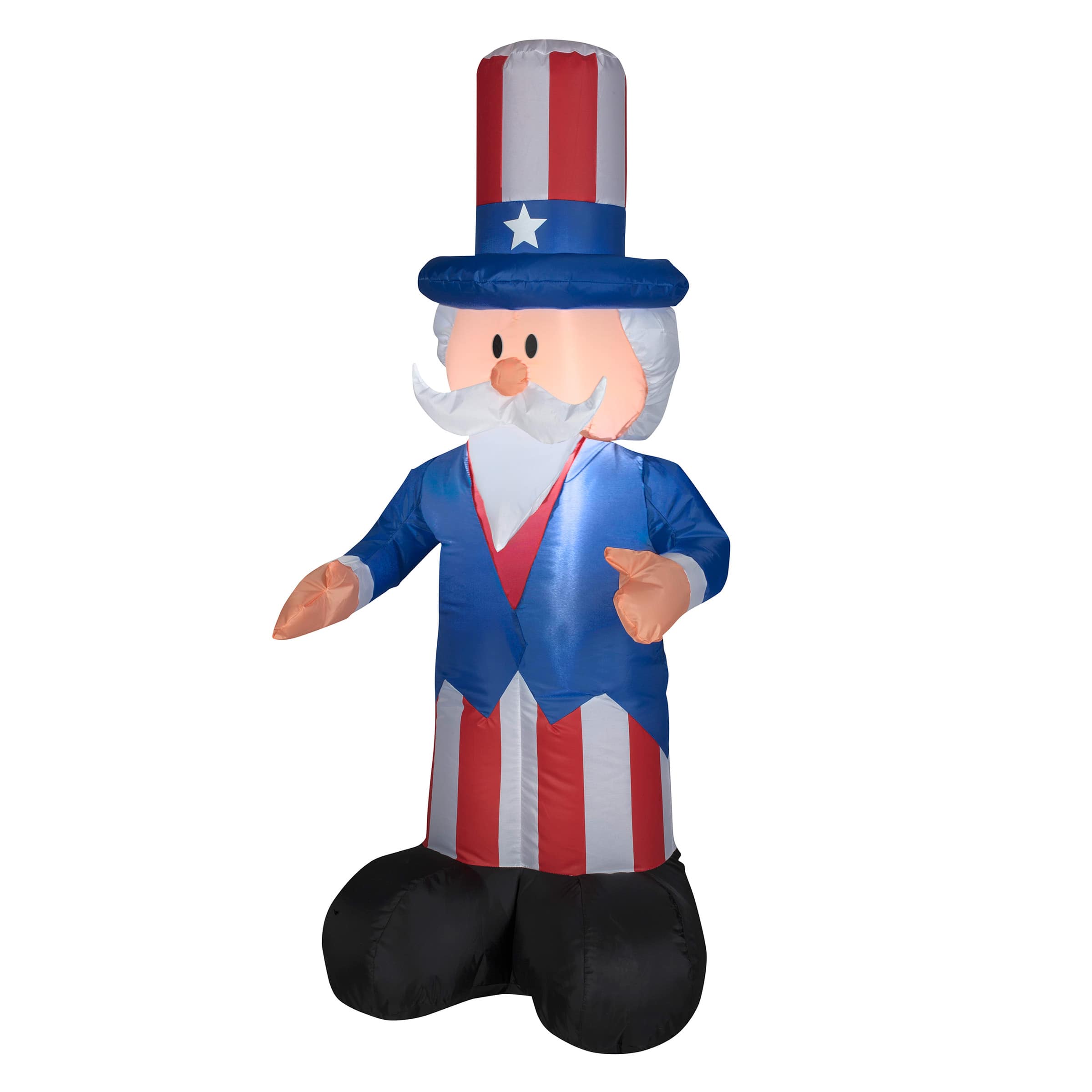 4ft. Airblown® Inflatable Fourth of July Uncle Sam