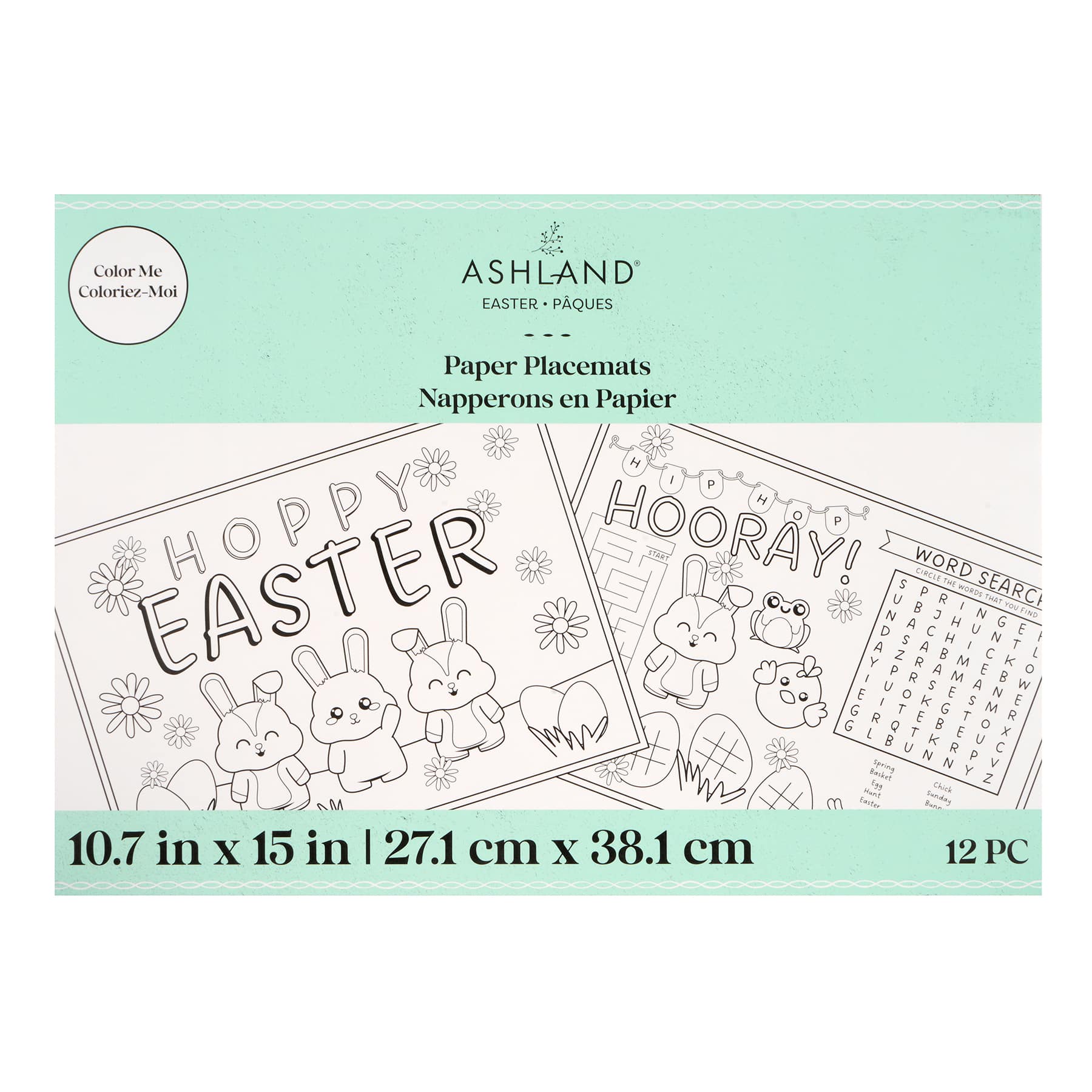 10.7&#x22; x 15&#x22; Color-In Paper Placemats, 12ct. by Ashland&#xAE;