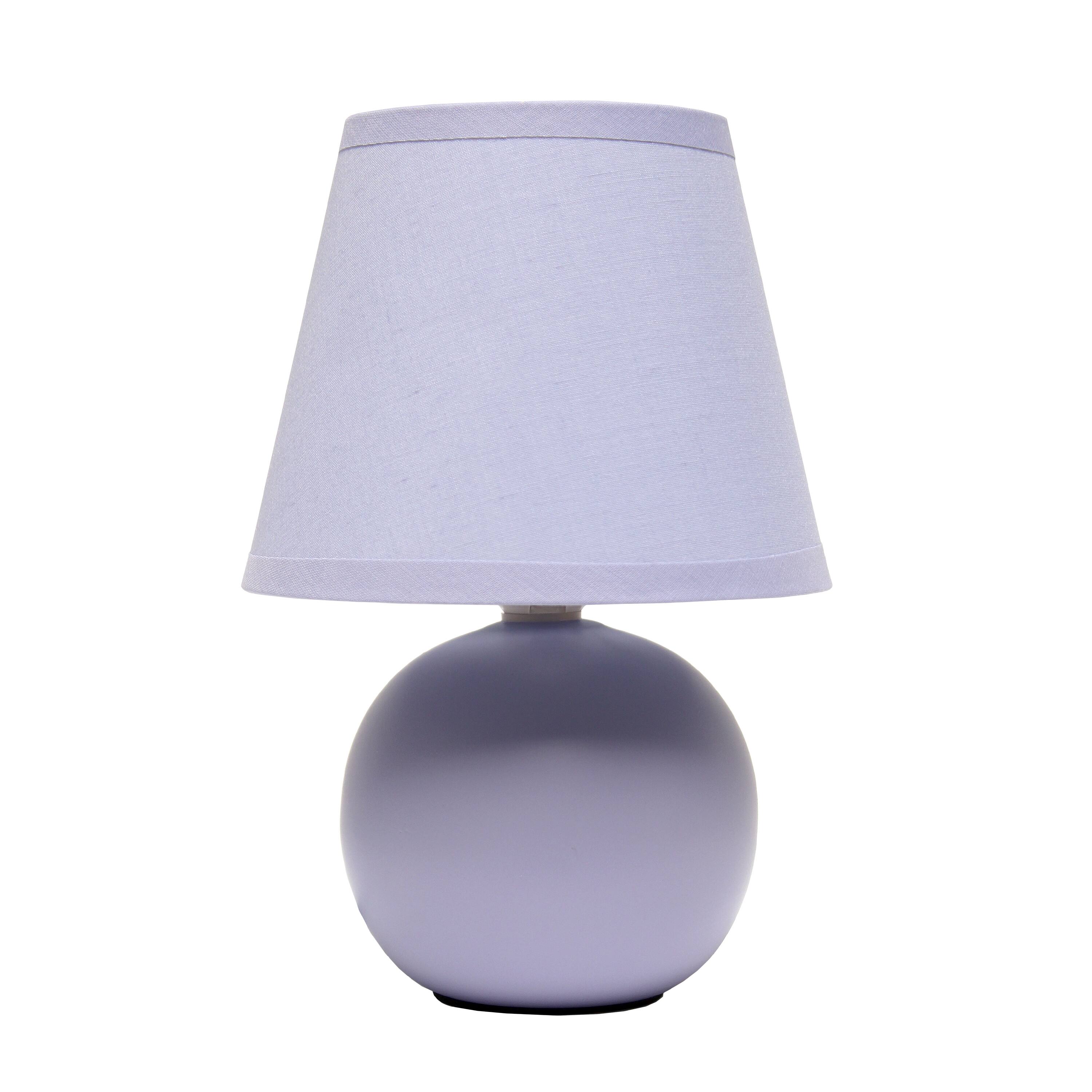 Creekwood Home Nauru 8.5&#x22; Ceramic Orb Base Table Lamp