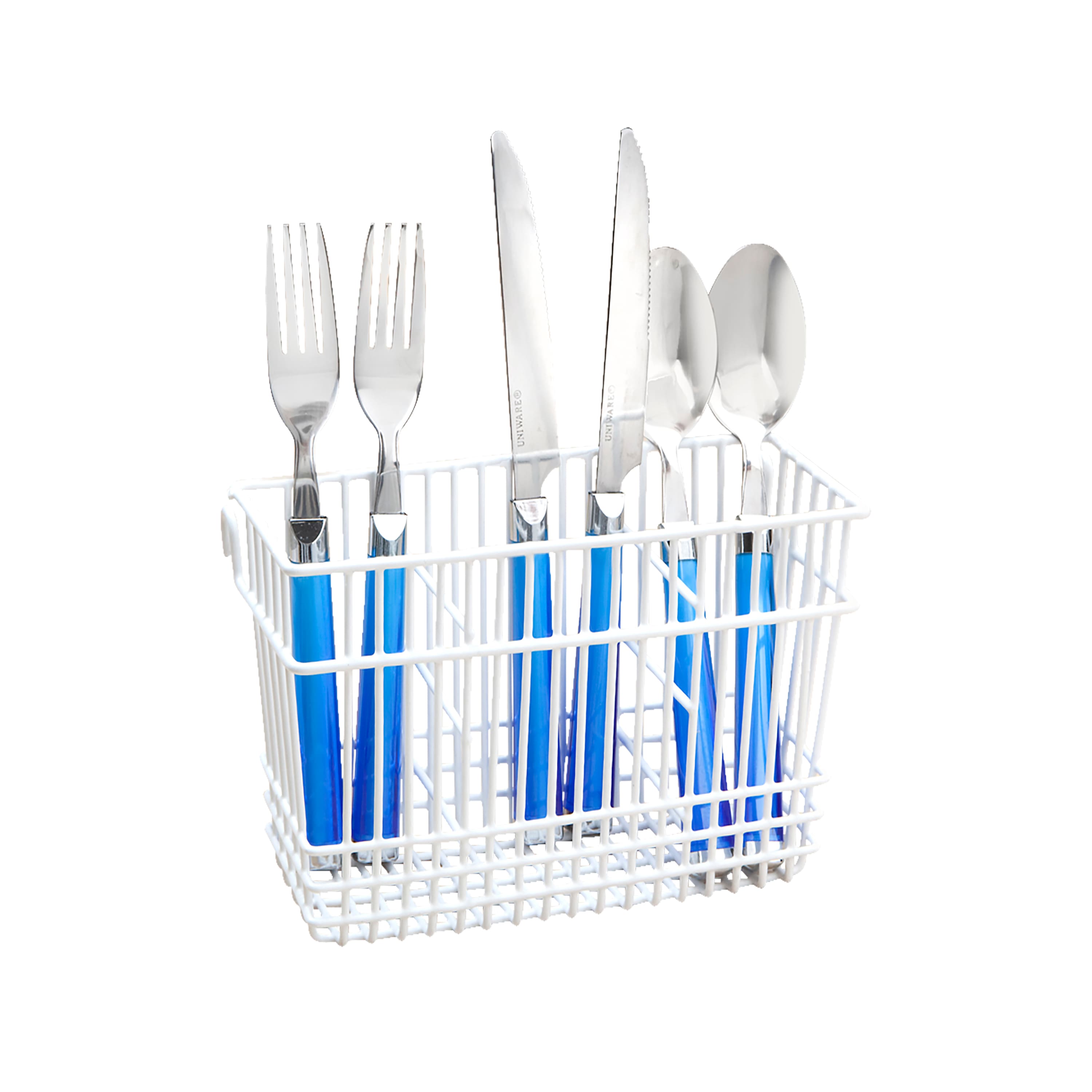 Kitchen Details White Cutlery Basket