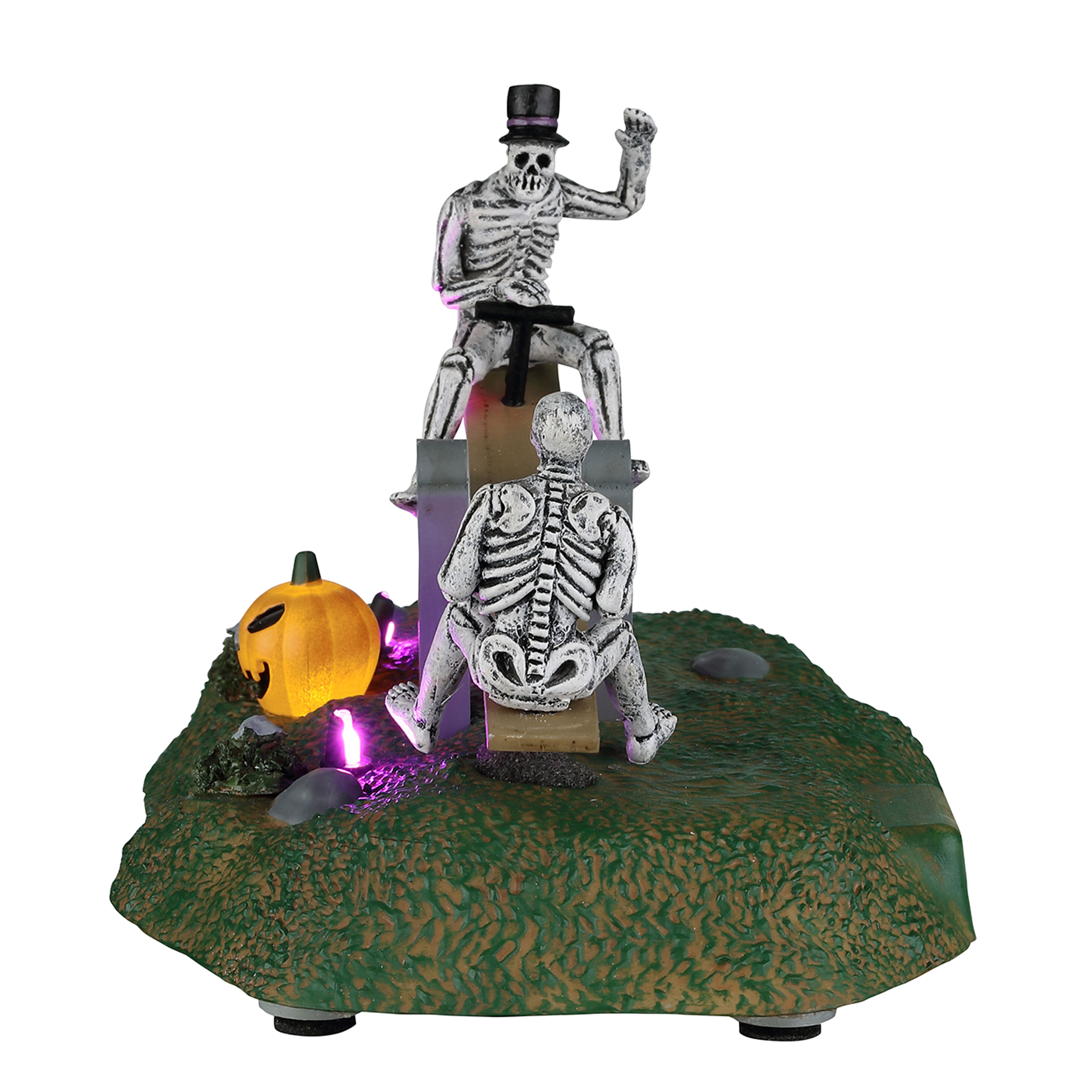 Lemax Spooky Town Tombstone See-Saw