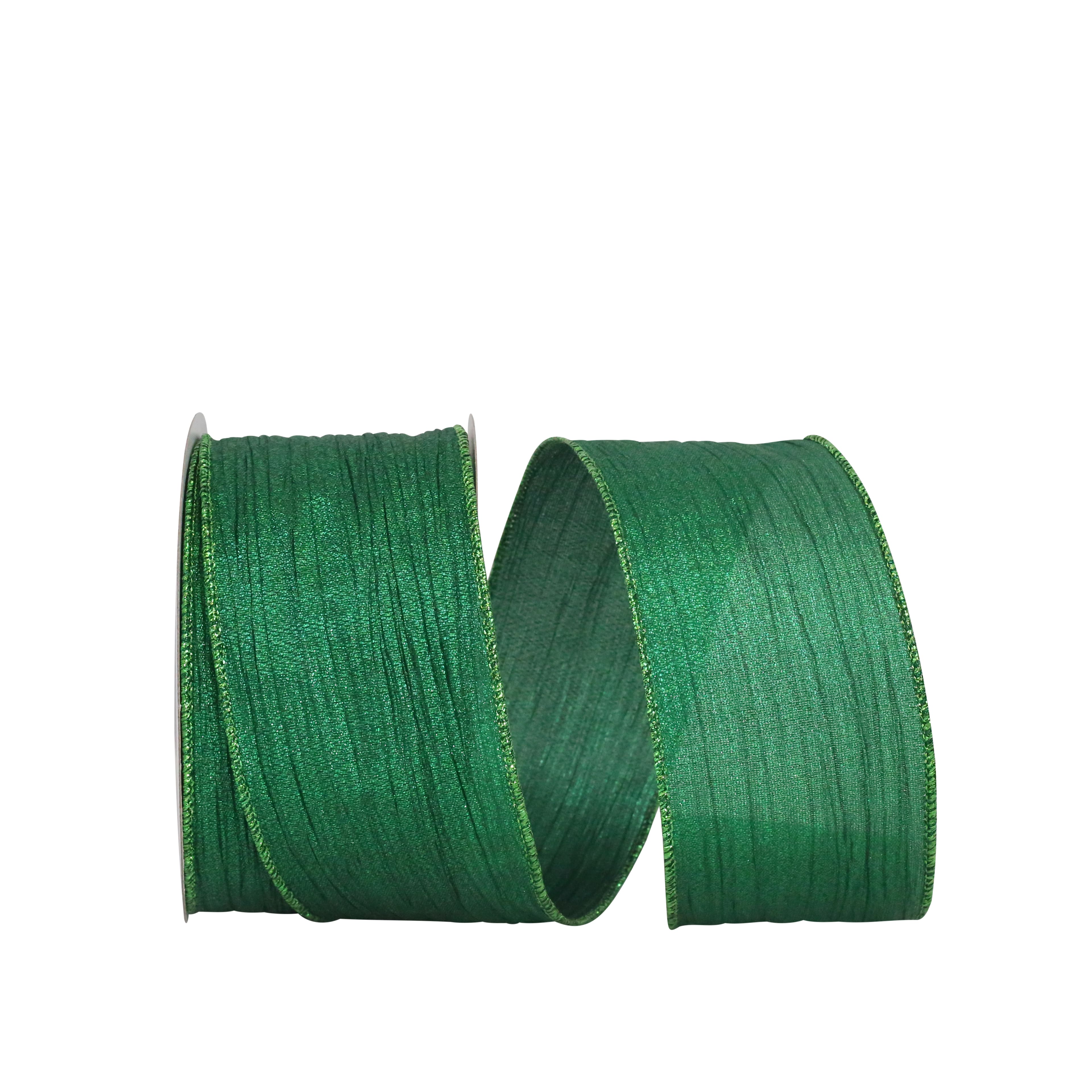 Reliant 2.5 Lame Metallic Wired Mardi Gras Tri Stripe Ribbon in Green/Gold/Purple | 2.5 x 10yd | Michaels