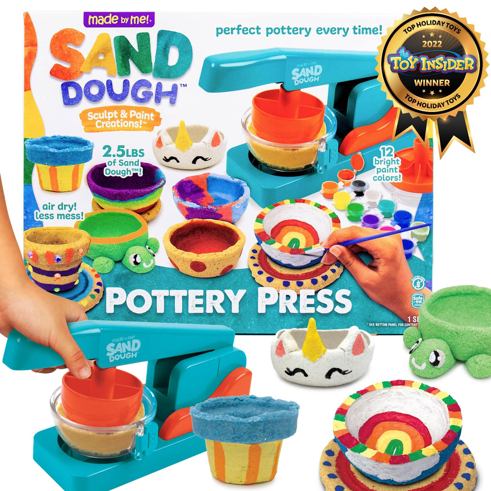 Made By Me!&#xAE; Sand Dough Pottery Press
