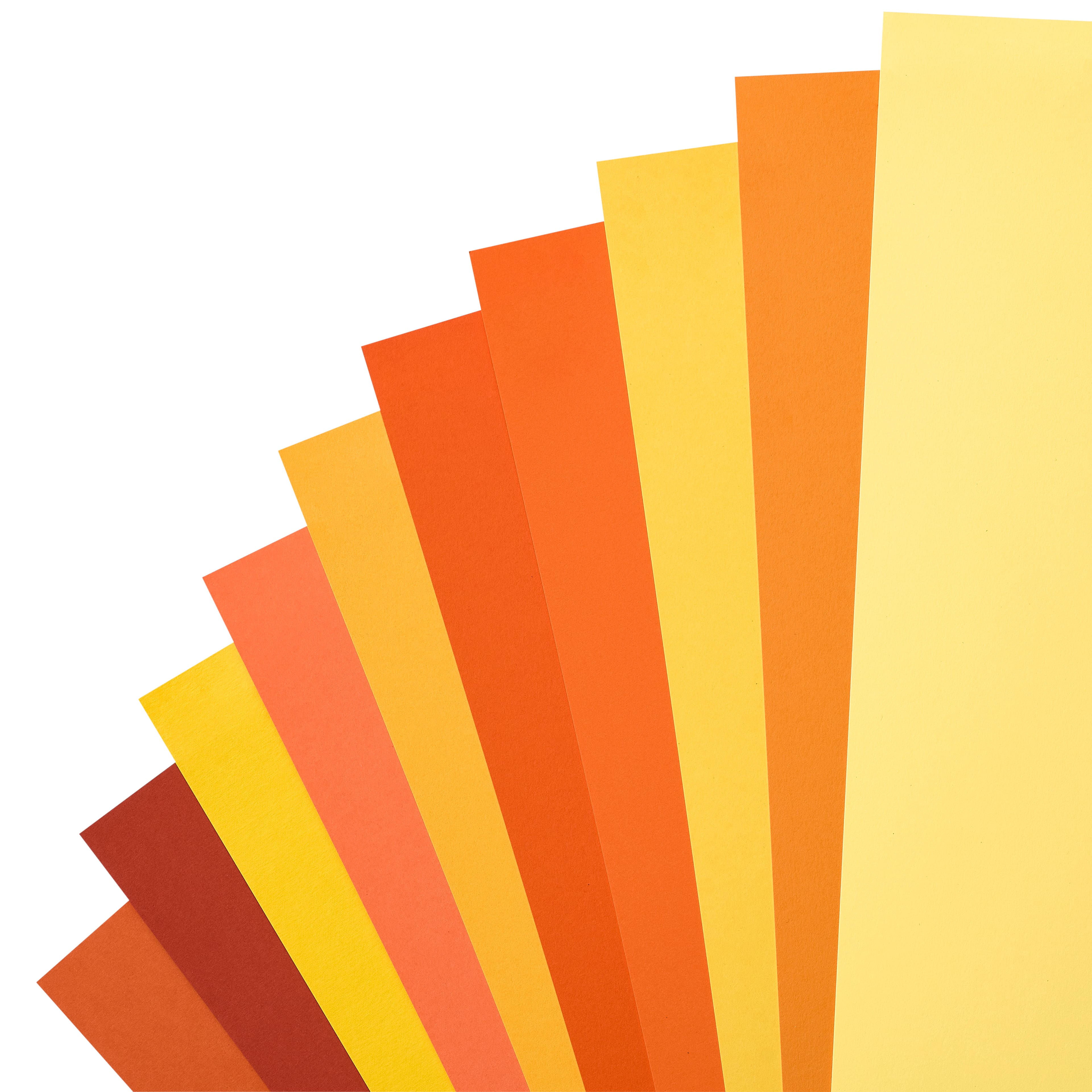 Orange &#x26; Yellow Palette 12&#x22; x 12&#x22; Cardstock Paper by Recollections&#x2122;, 100 Sheets