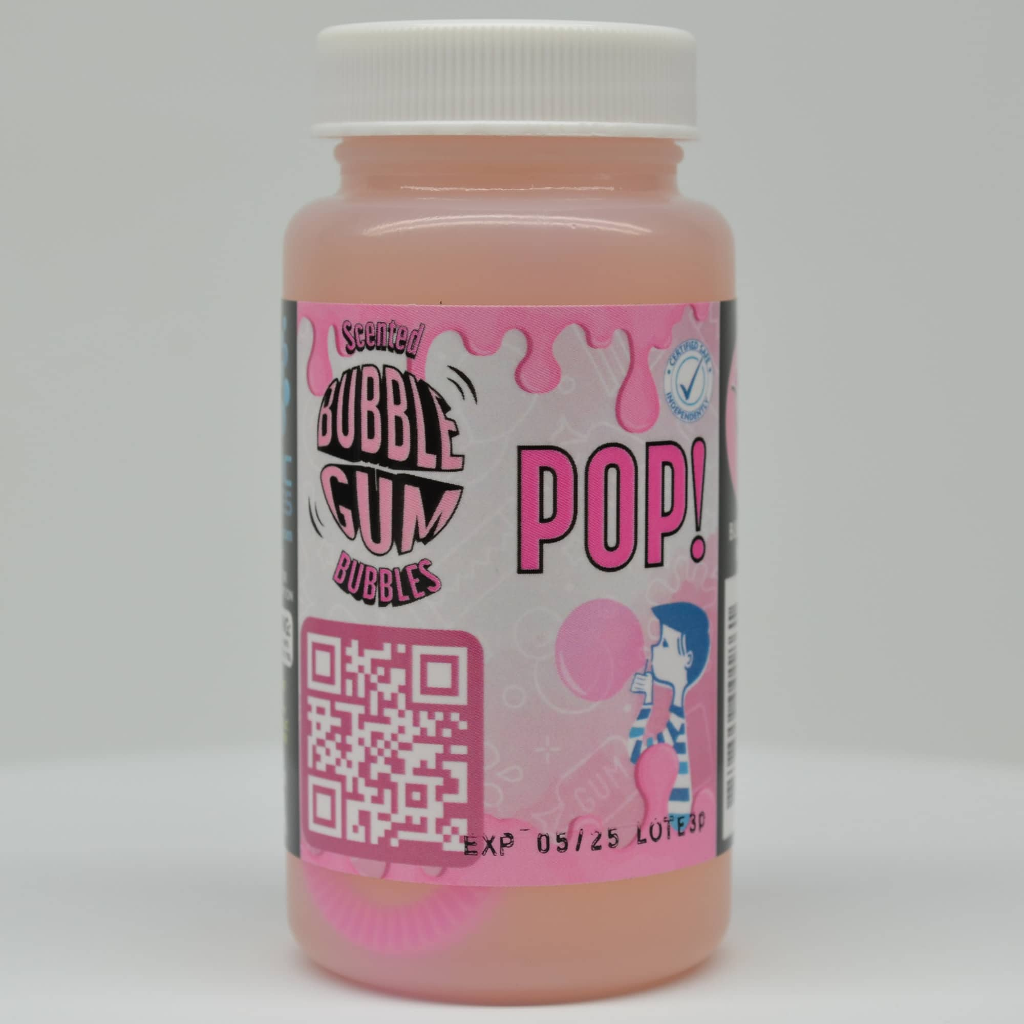 Atomic Bubbles 4oz. Bubble Love Bubblegum Scented Bubbles, 48ct.