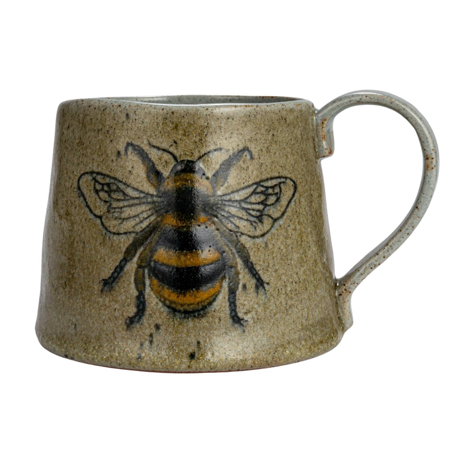 Hello Honey&#xAE; Insect &#x26; Bird Design Stoneware Mug Set