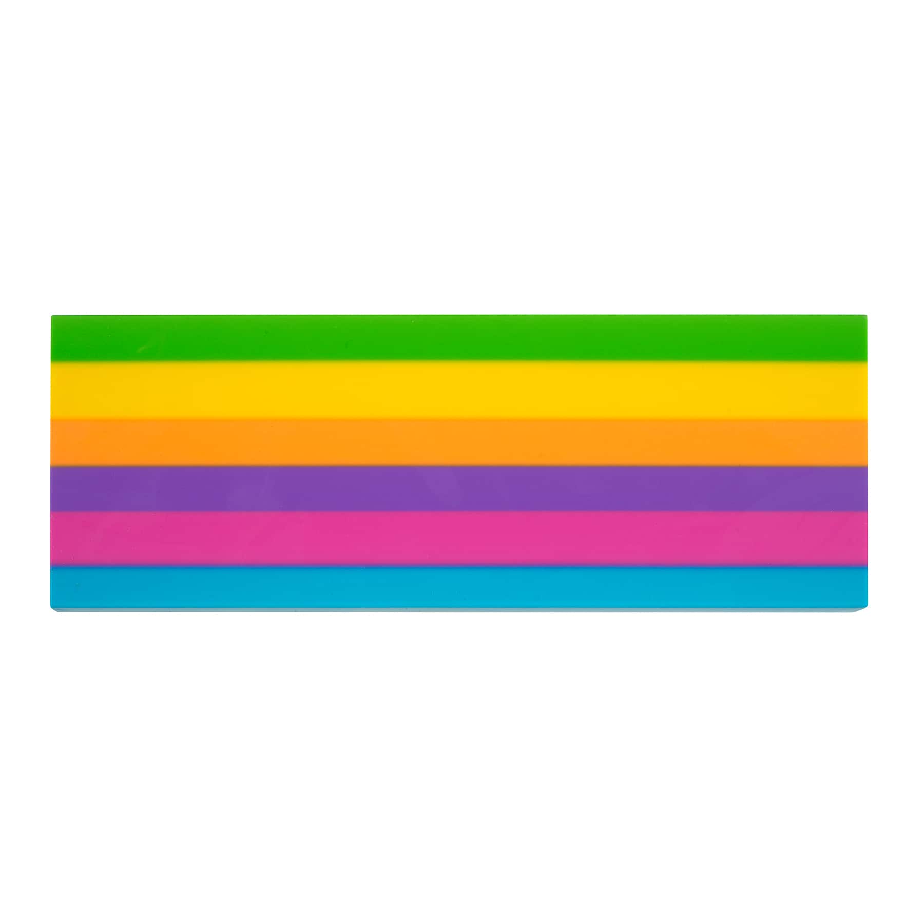 Back to Class Rainbow Stripes Jumbo Eraser by Creatology&#x2122;