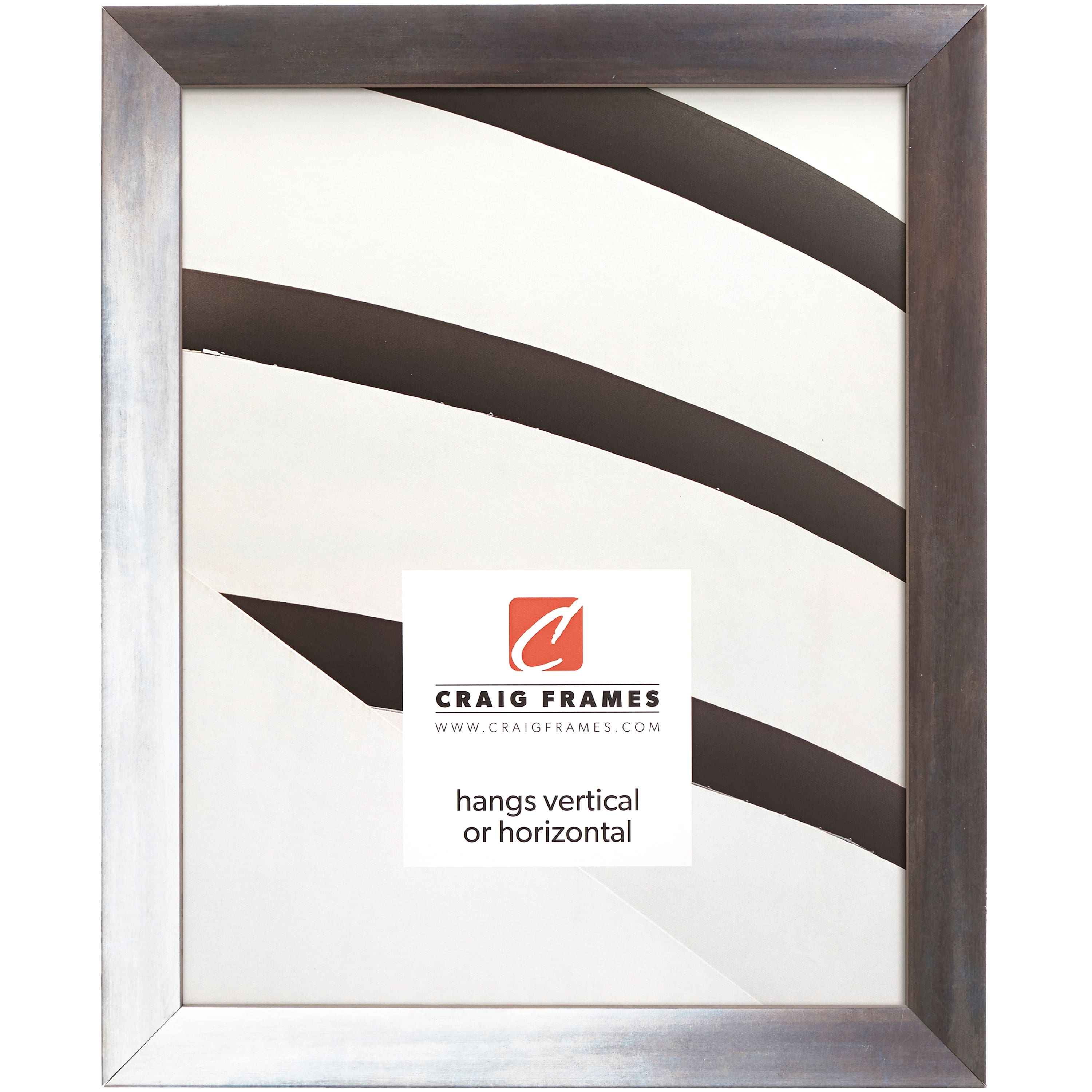 Craig Frames Alloy Gunmetal Picture Frame