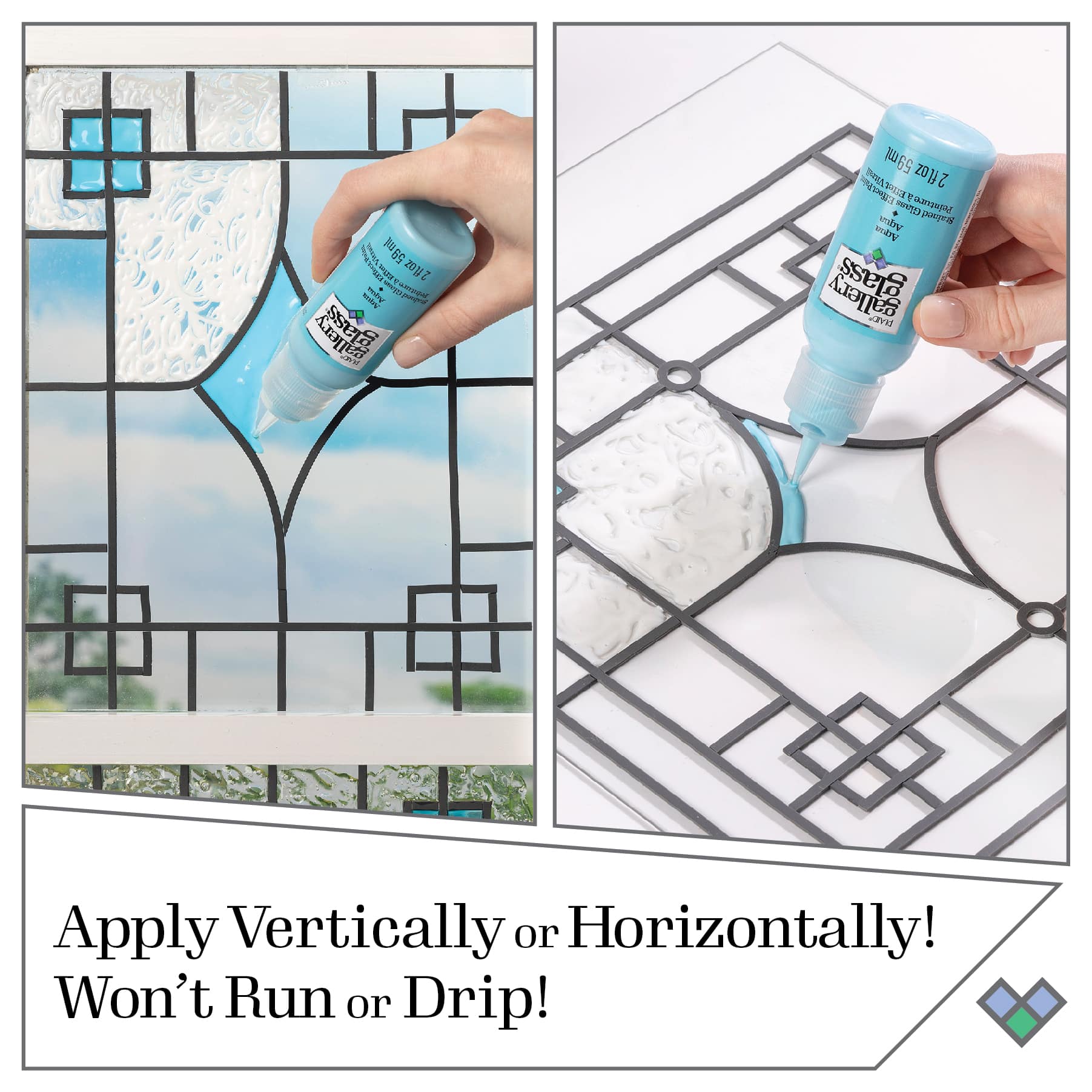 Plaid&#xAE; Gallery Glass&#xAE; Stained Glass Effect Paint, 2oz.