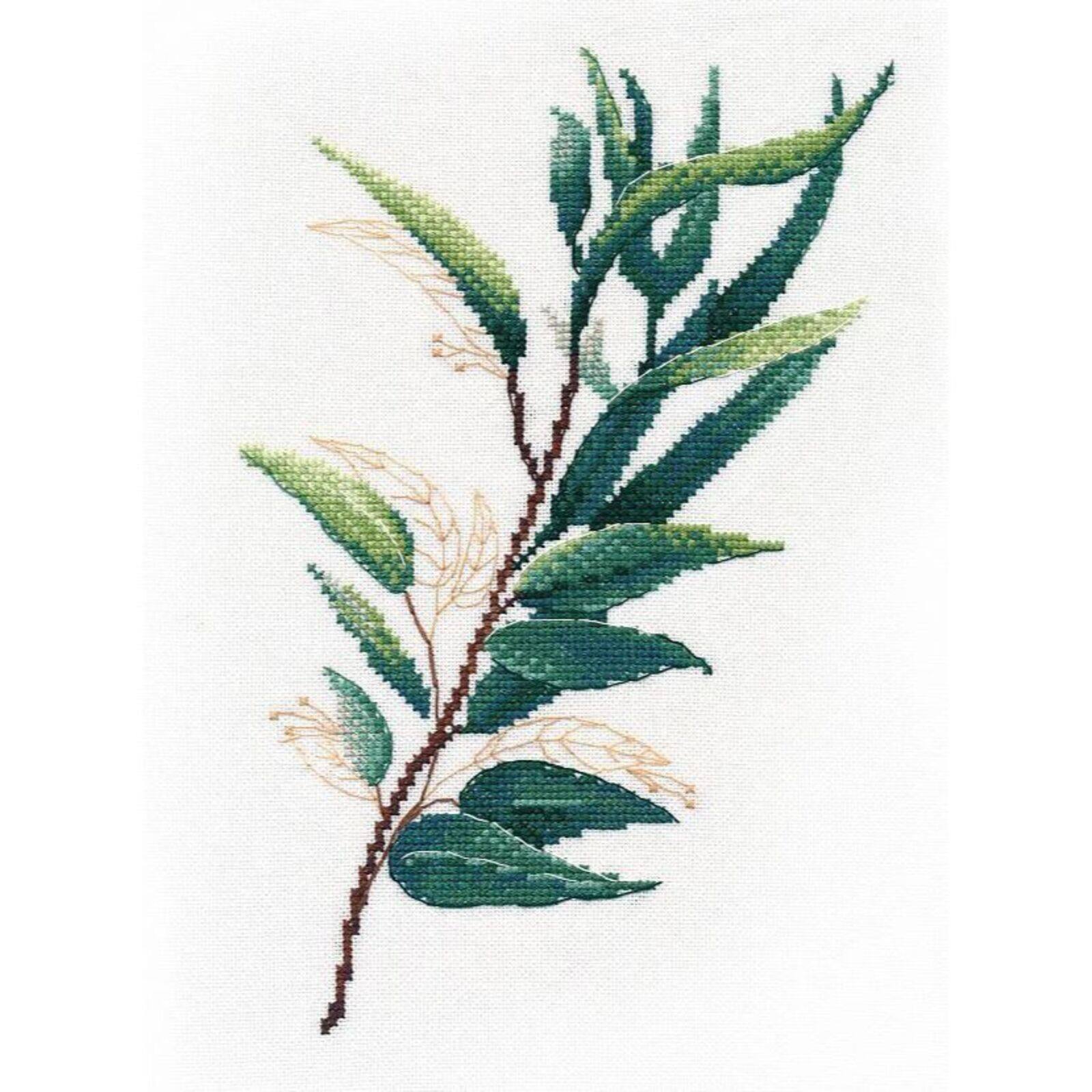 Oven Tropical Greenery - 1 Cross Stitch Kit