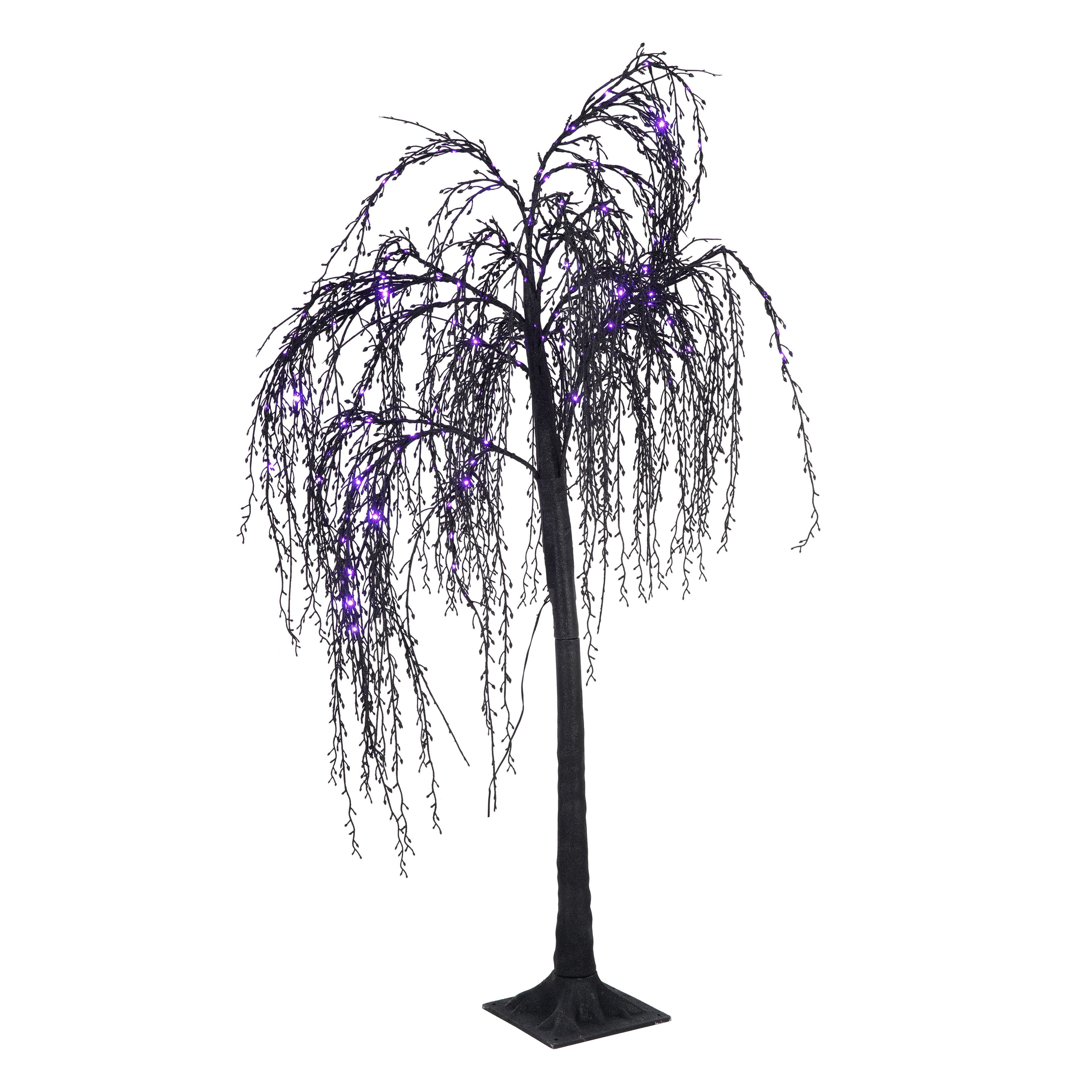 5ft. Purple LED Lighted Willow Tree by Ashland&#xAE;