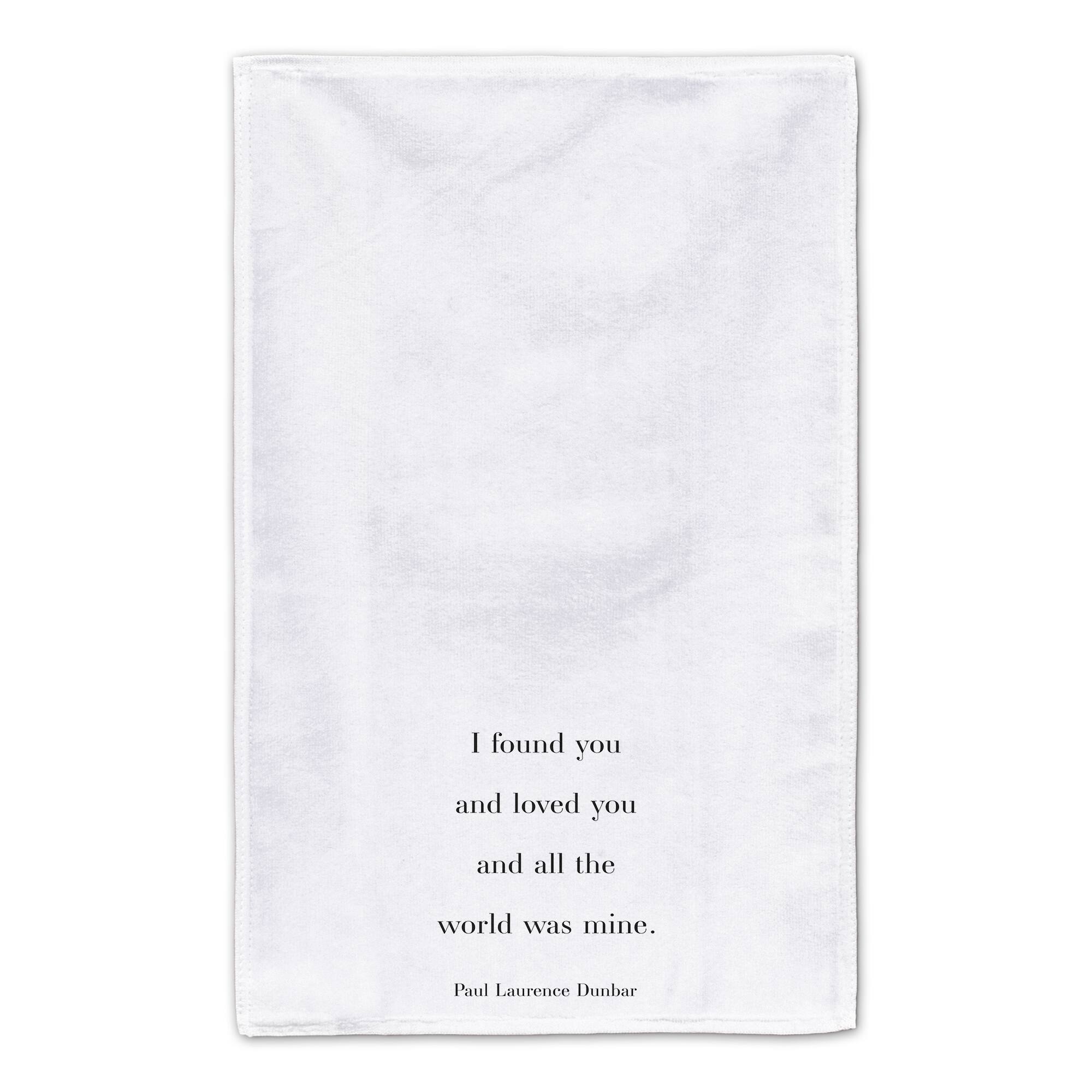 All the World Was Mine 16" x 25" Towel Set