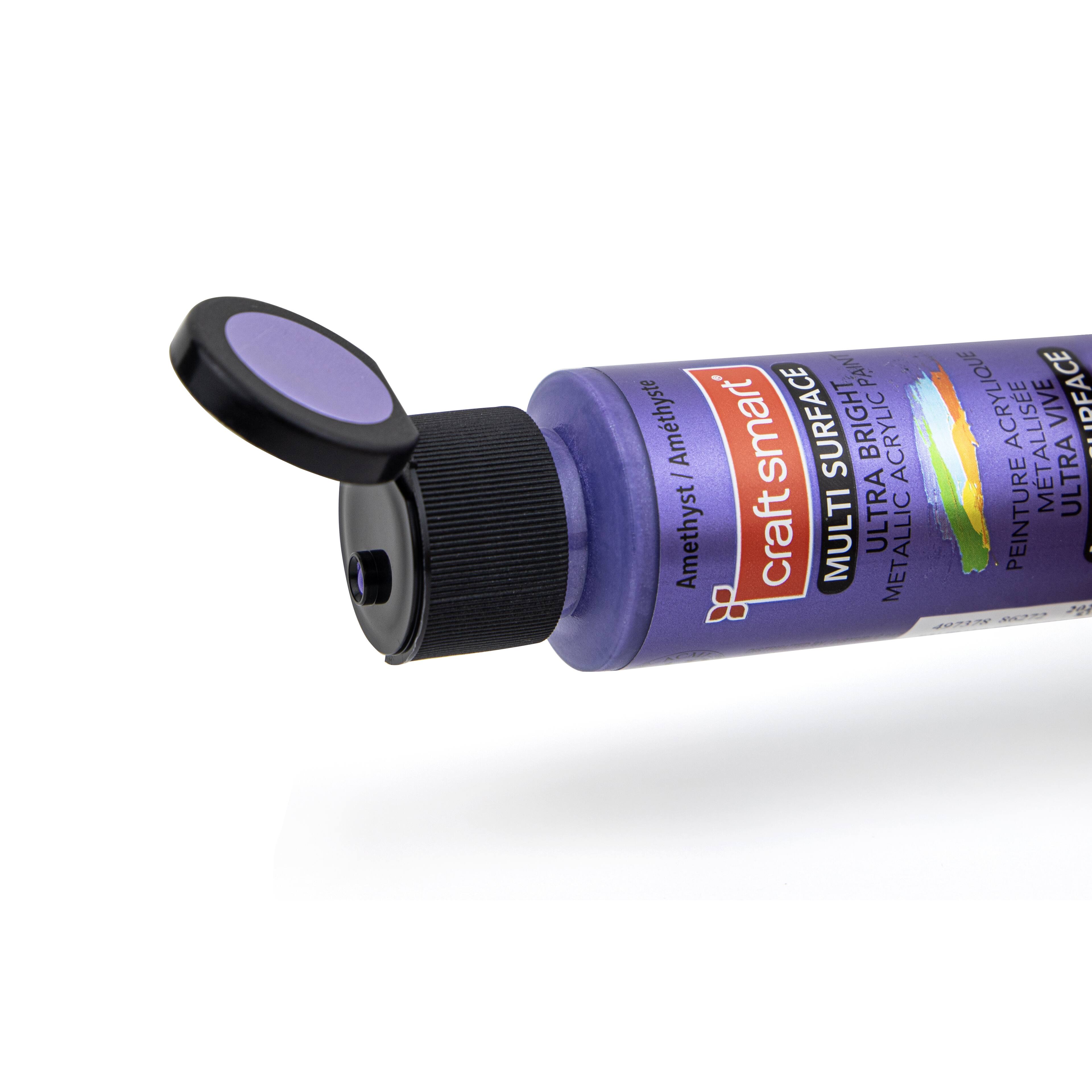 12 Pack: Premium Ultra Bright Metallic Paint by Craft Smart&#xAE;