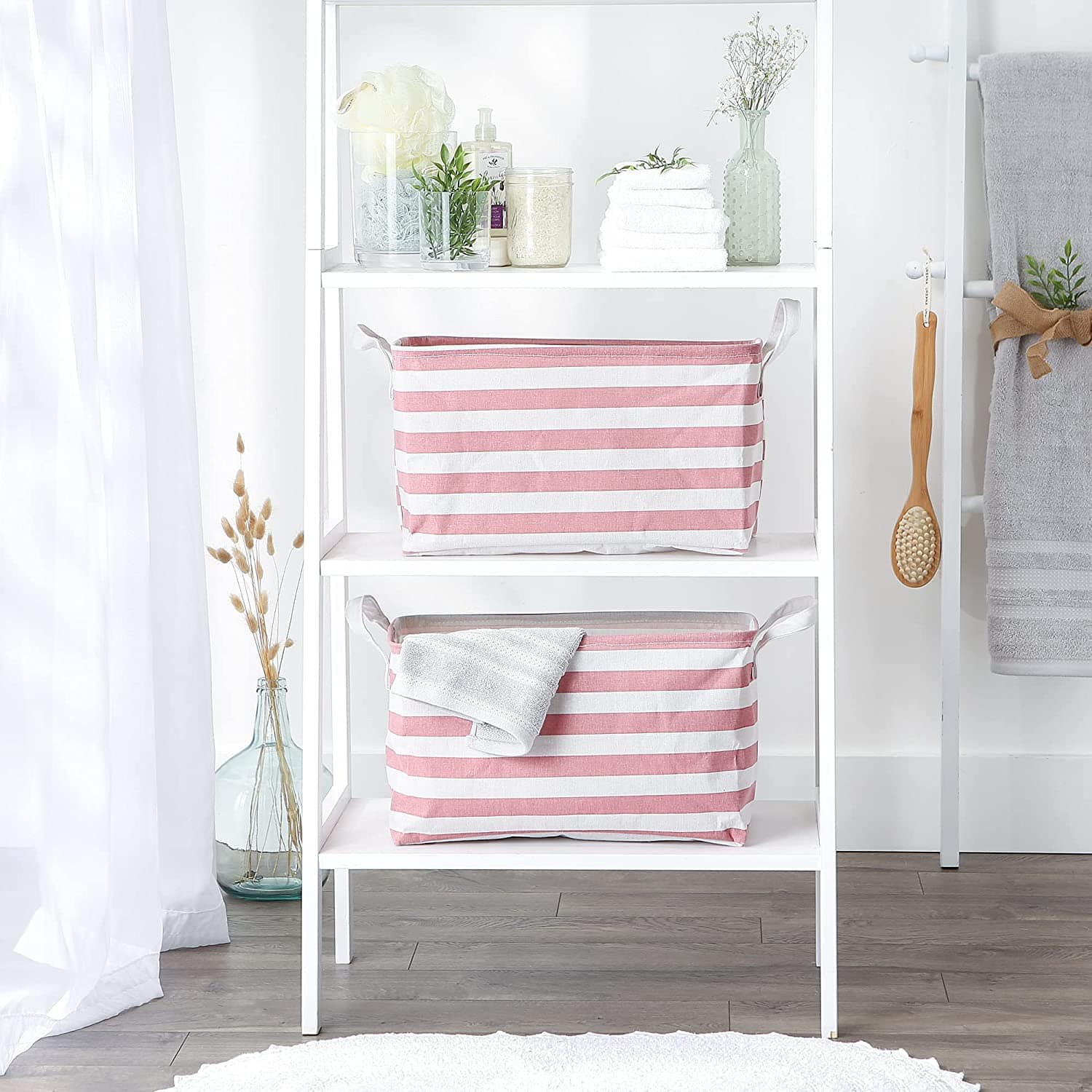 DII&#xAE; Striped Laundry Bins, 2ct.