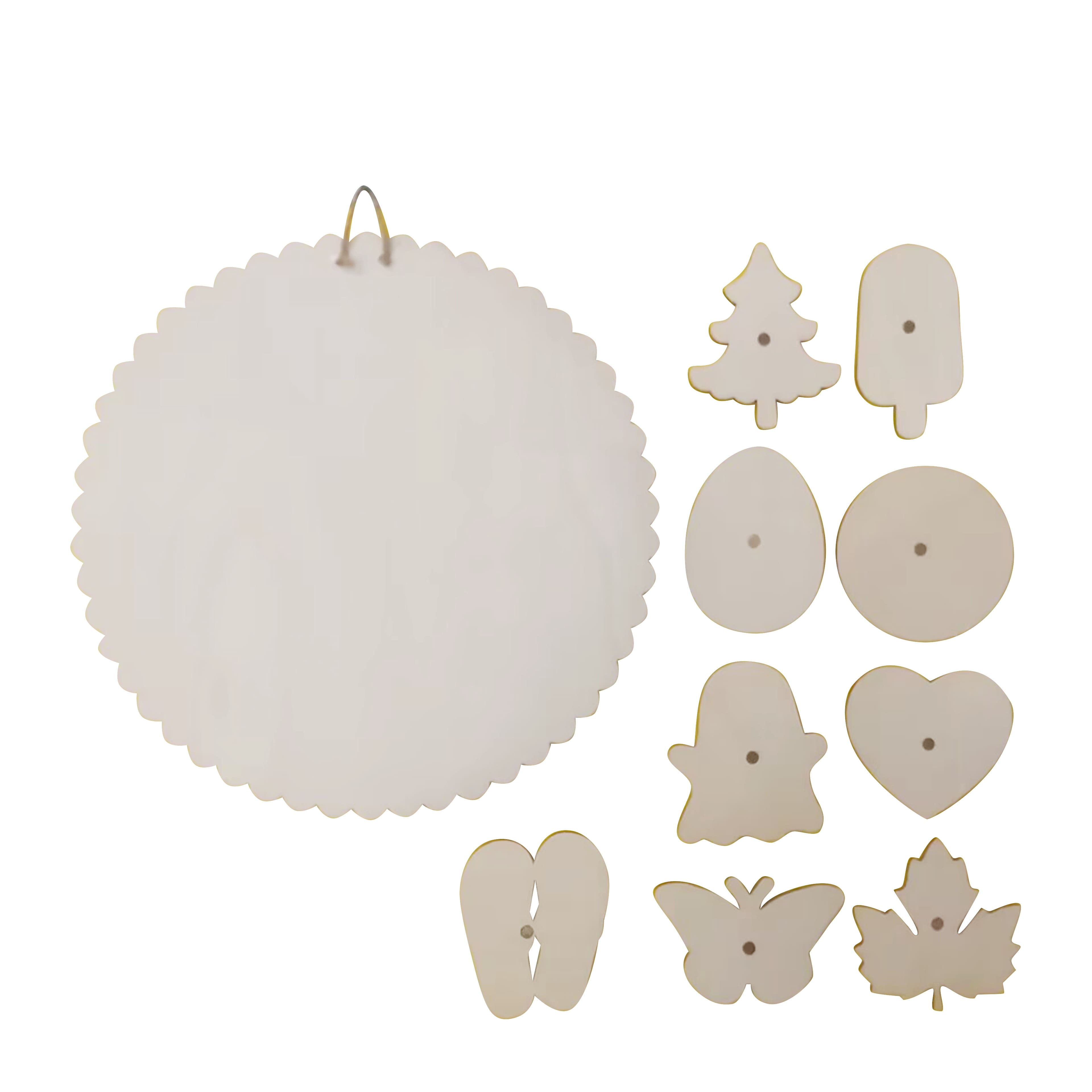 15&#x22; Interchangeable Welcome Plaque DIY Wood D&#xE9;cor by Make Market&#xAE;