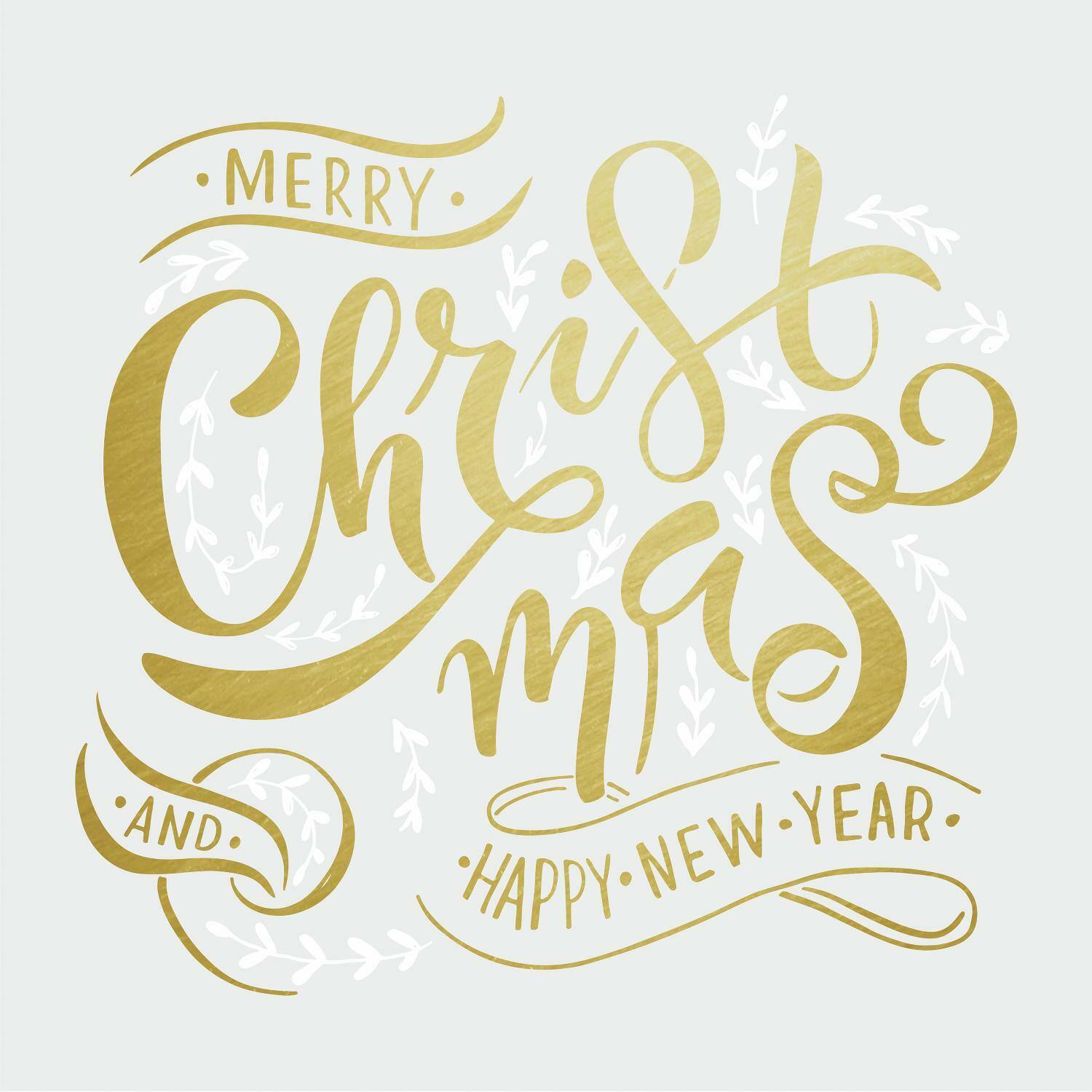 RoomMates Merry Christmas Quote Peel &#x26; Stick Giant Decals 