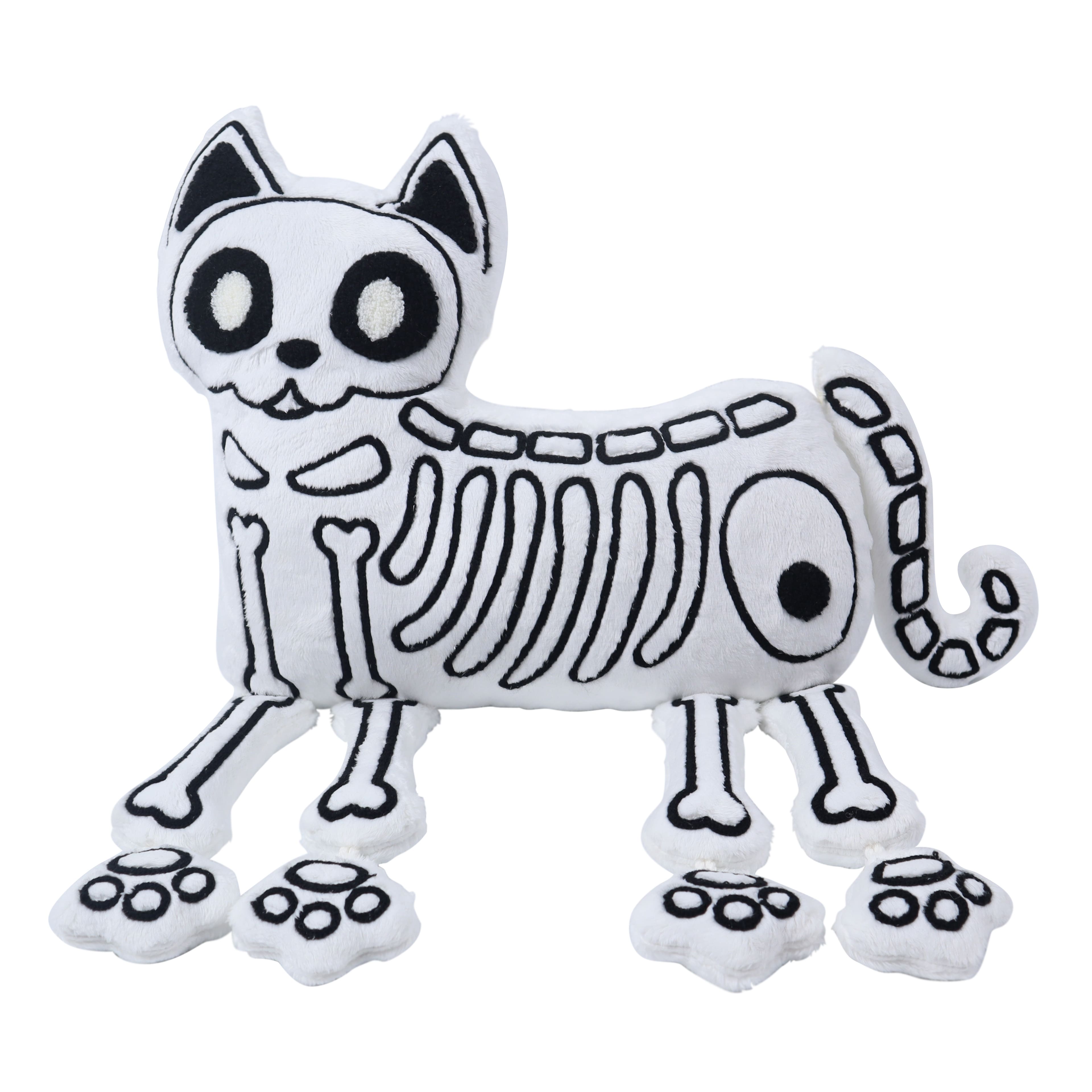 21&#x22; Cat Skeleton Accent Pillow by Ashland&#xAE;