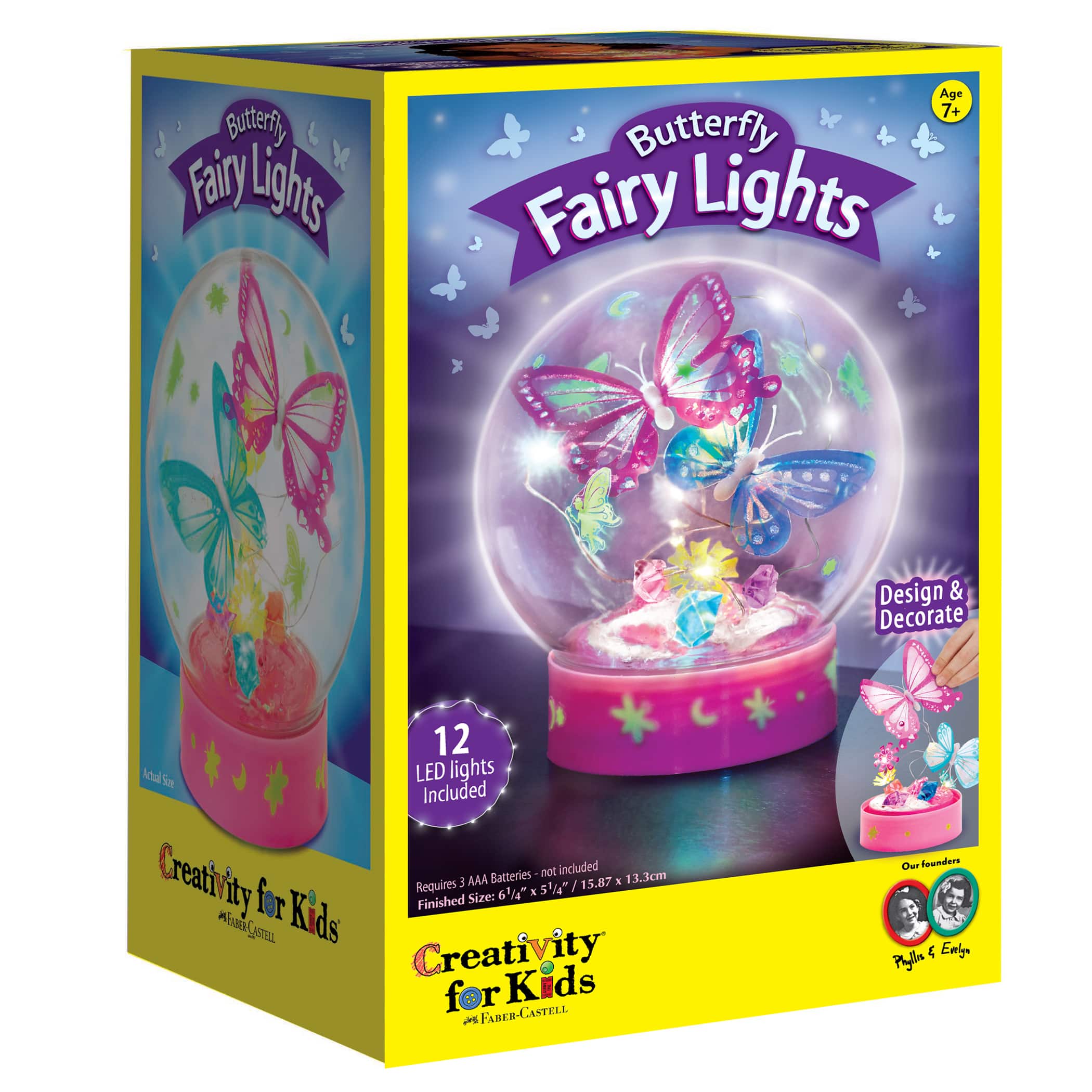 Creativity for Kids&#xAE; Butterfly Fairy Lights