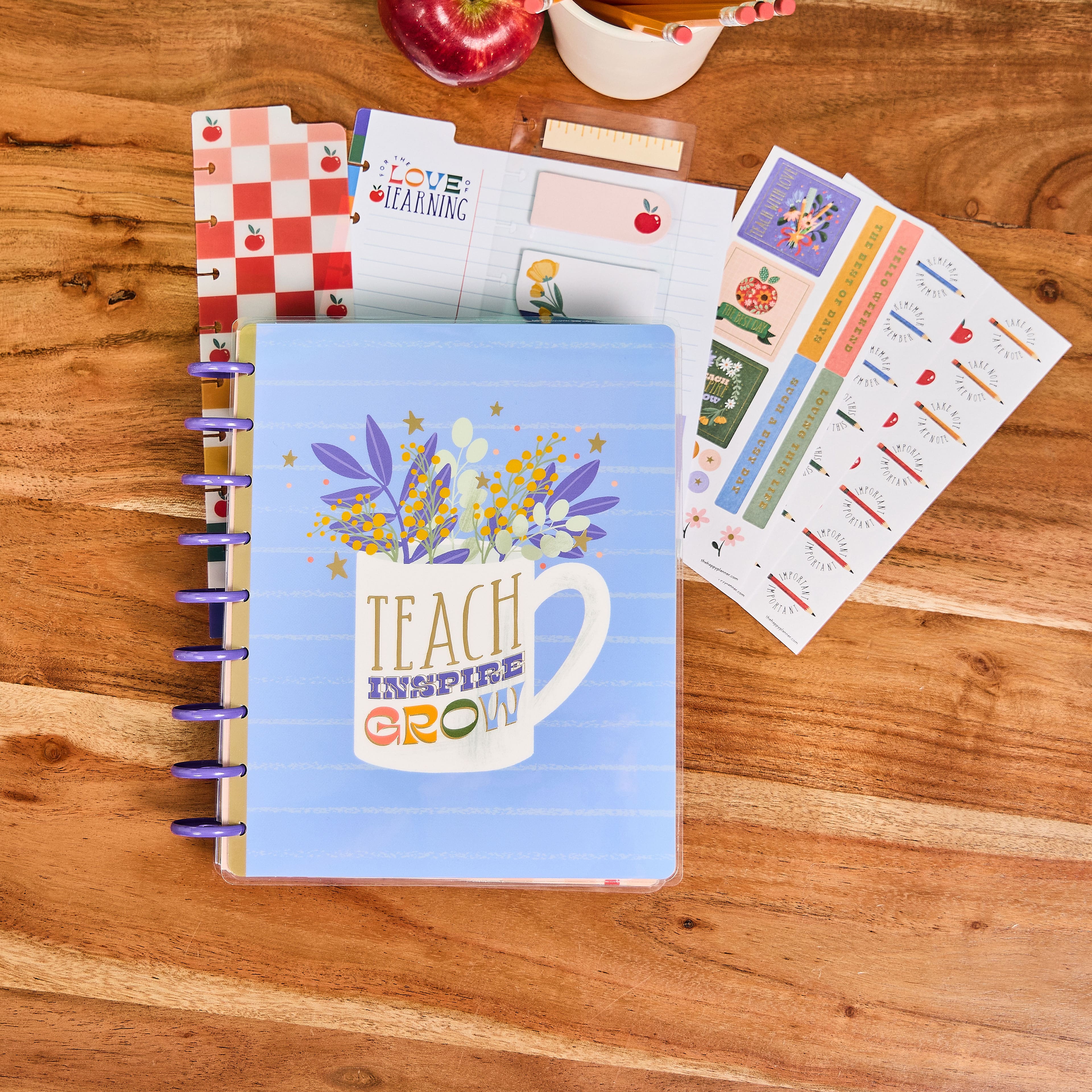 The Classic Happy Planner&#xAE; Teachers Are Heroes Planner Box Kit