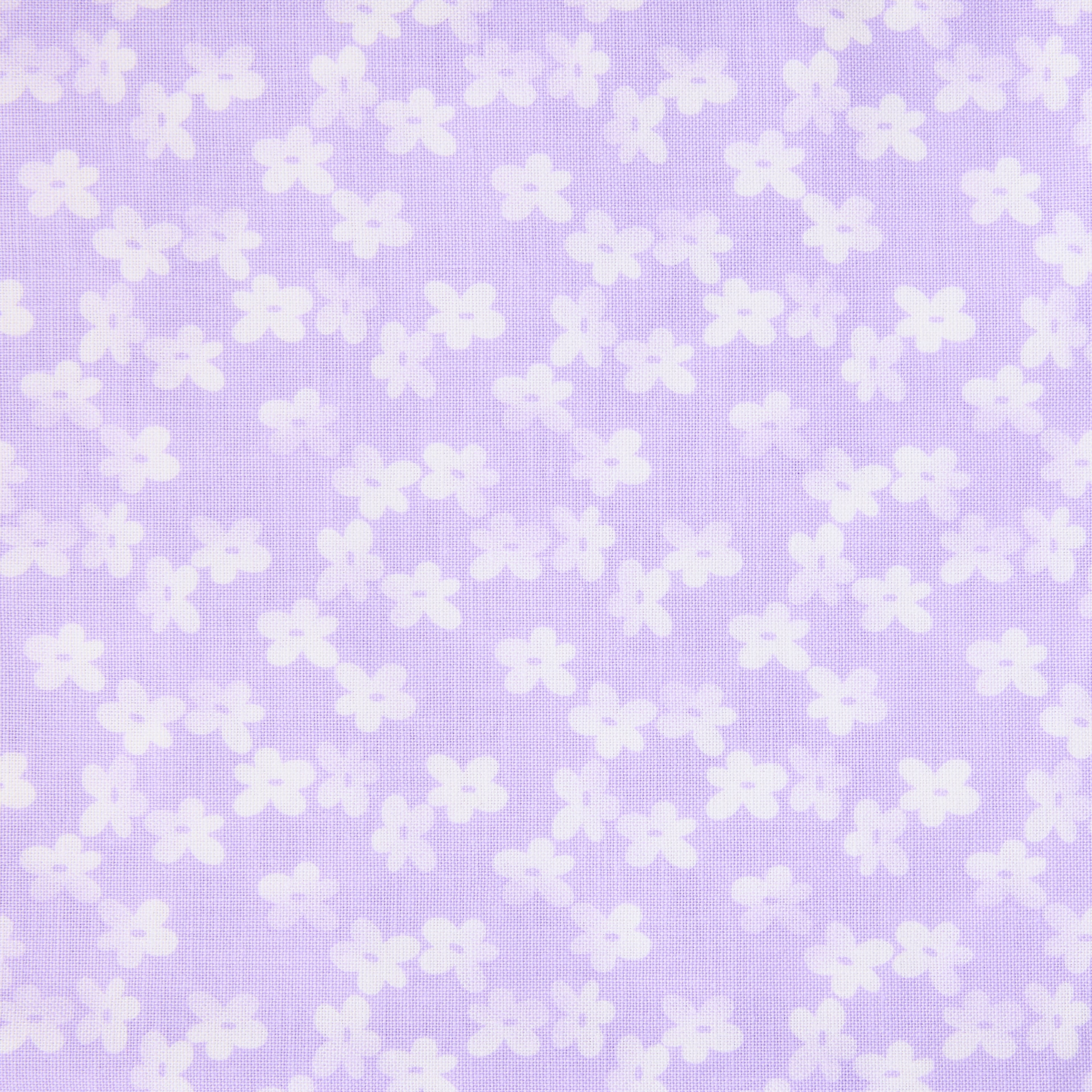 Fabric Traditions Purple Tonal Flowers Cotton Fabric