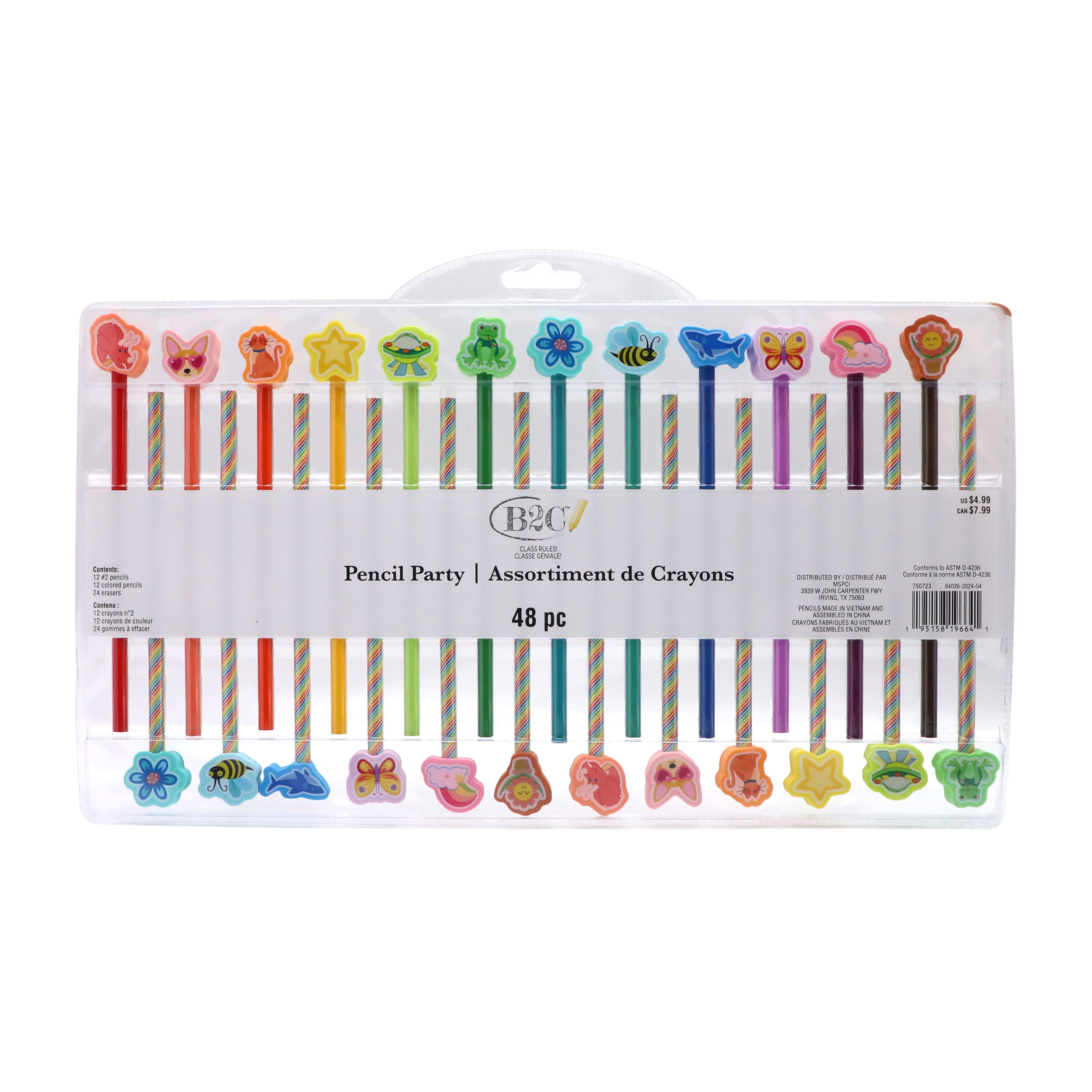 Nature-Themed Pencil Party Set by B2C&#x2122;