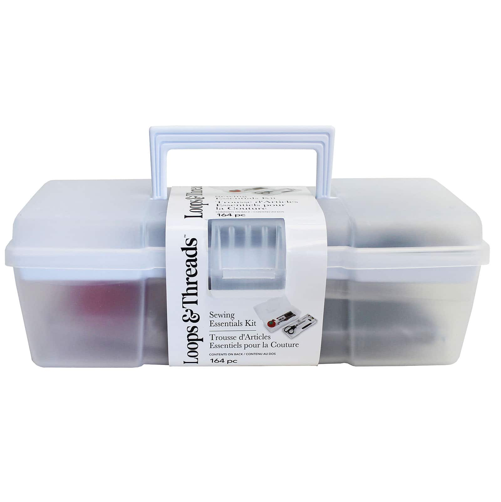 Sew &#x26; Go Premium Sewing Kit in Caddy with Removable Tray by Loops &#x26; Threads&#x2122;