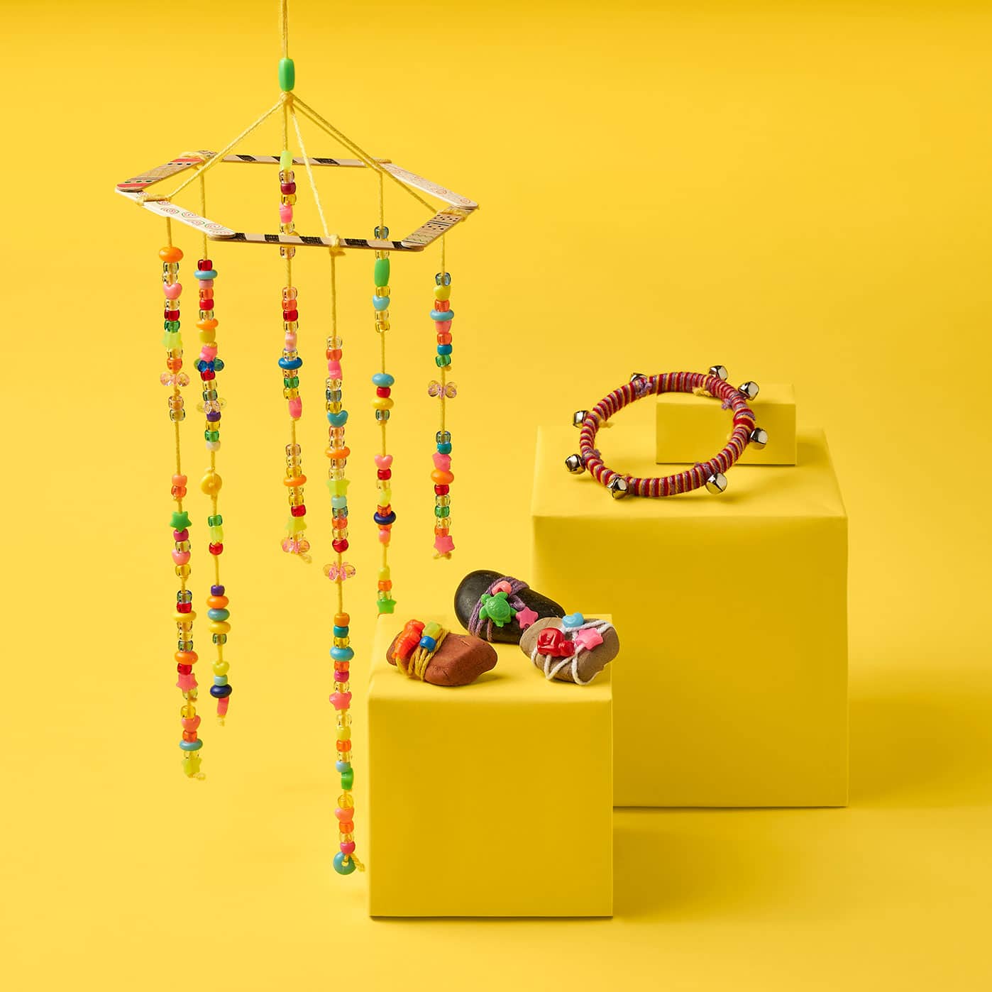 Pony Bead Wind Chime