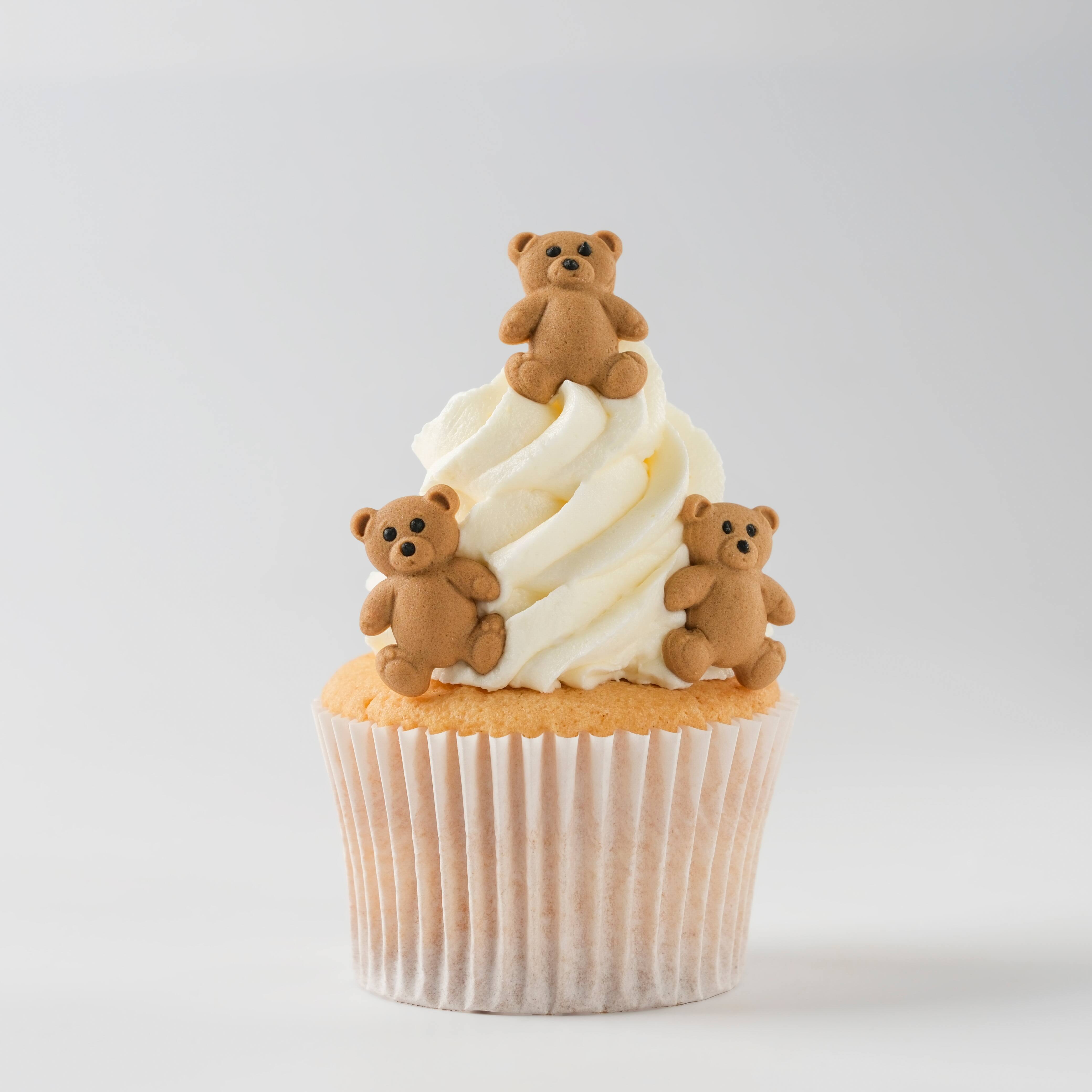 PME Cake Sweet Street&#xAE; Teddy Bear Icing Decorations