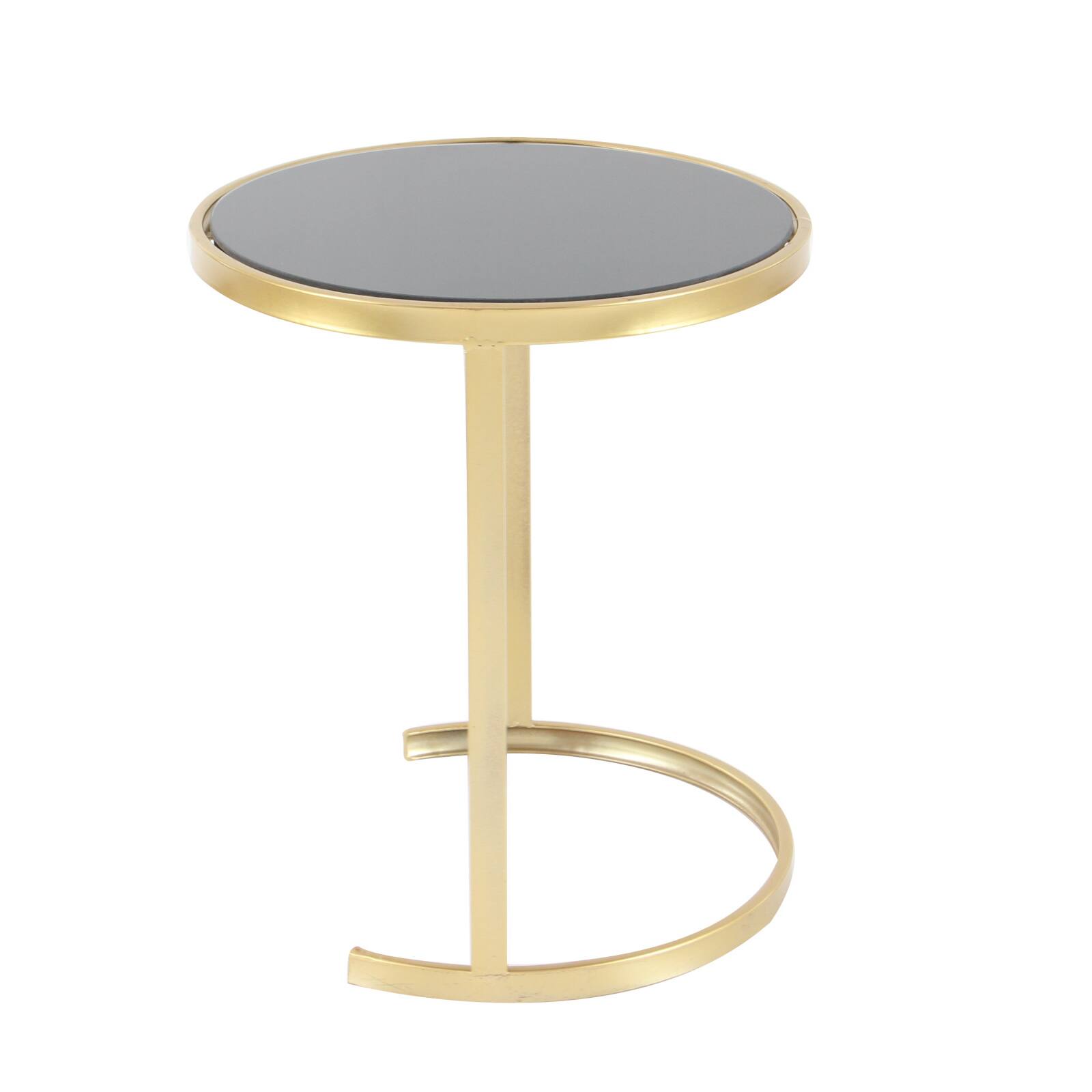 Contemporary Metal Accent Table Set