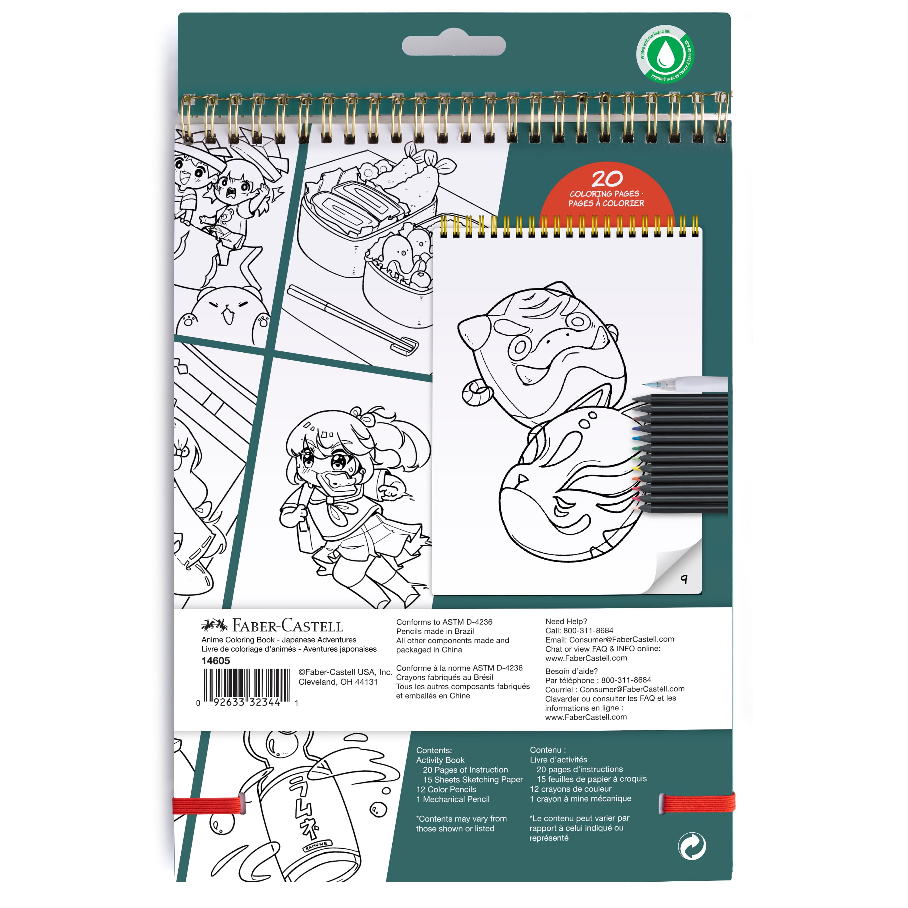 Faber-Castell&#xAE; Japanese Adventures Anime Drawing Kit