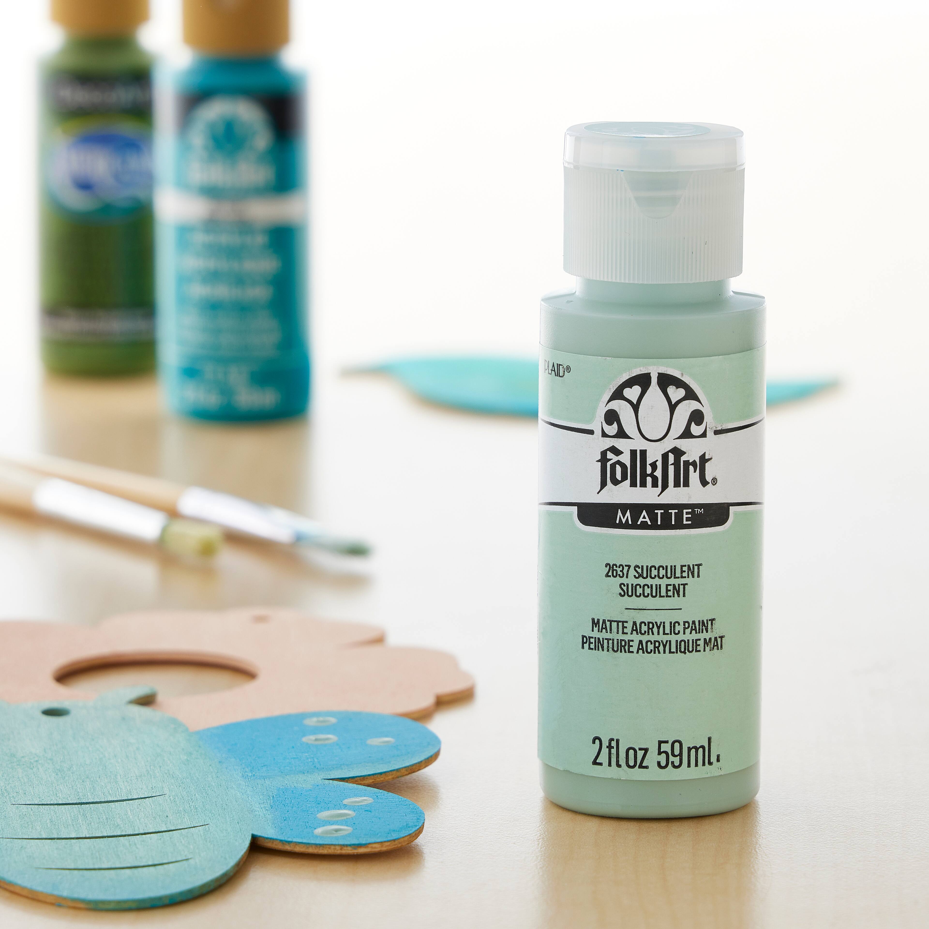 12 Pack FolkArt® Matte Acrylic Paint Craft Paint Michaels