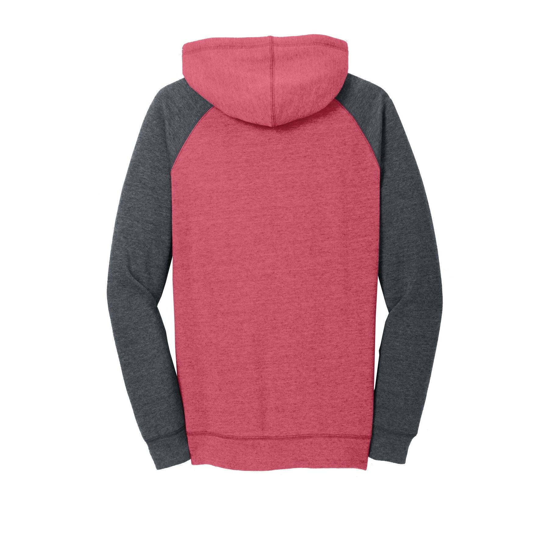 District&#xAE; Women&#x27;s Lightweight Fleece Raglan Hoodie