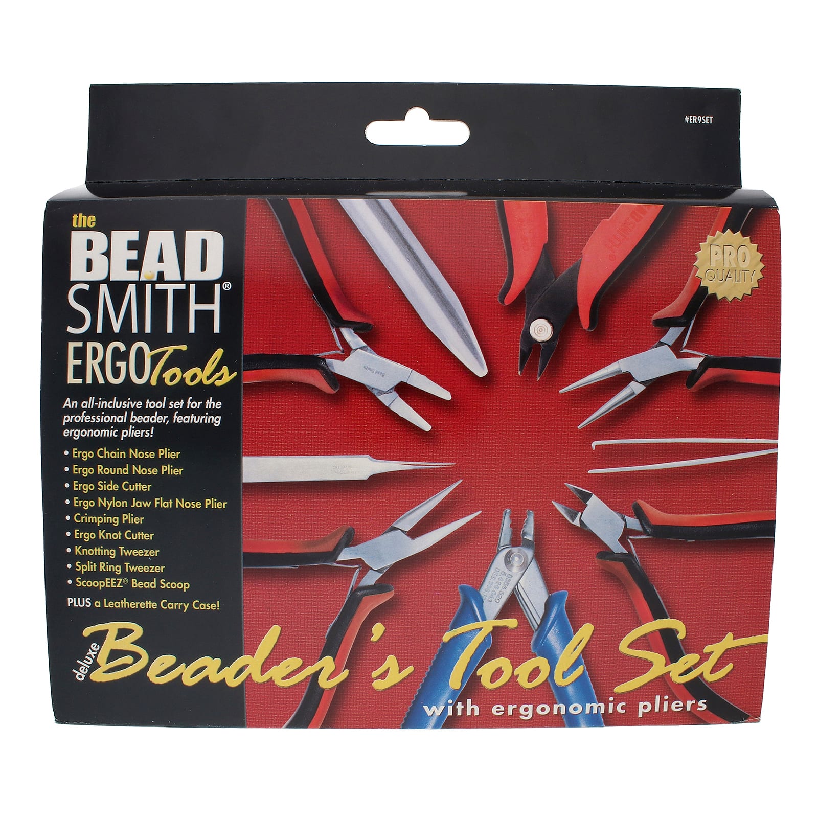 The Beadsmith&#xAE; Deluxe Ergo 9 Piece Tool Set