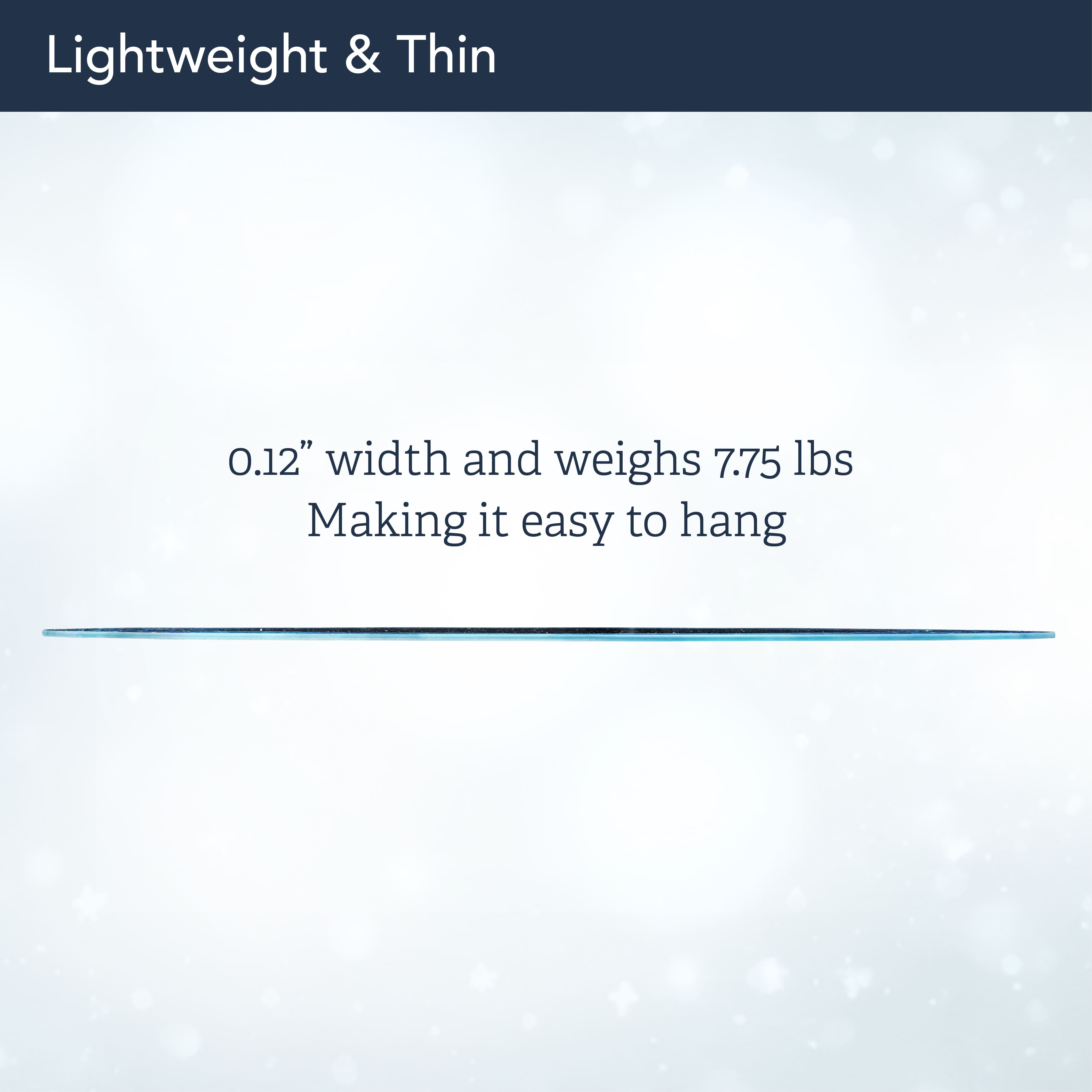 Head West Sea Glass Tile Framed Oval Wall Vanity Mirror - 23" x 29"