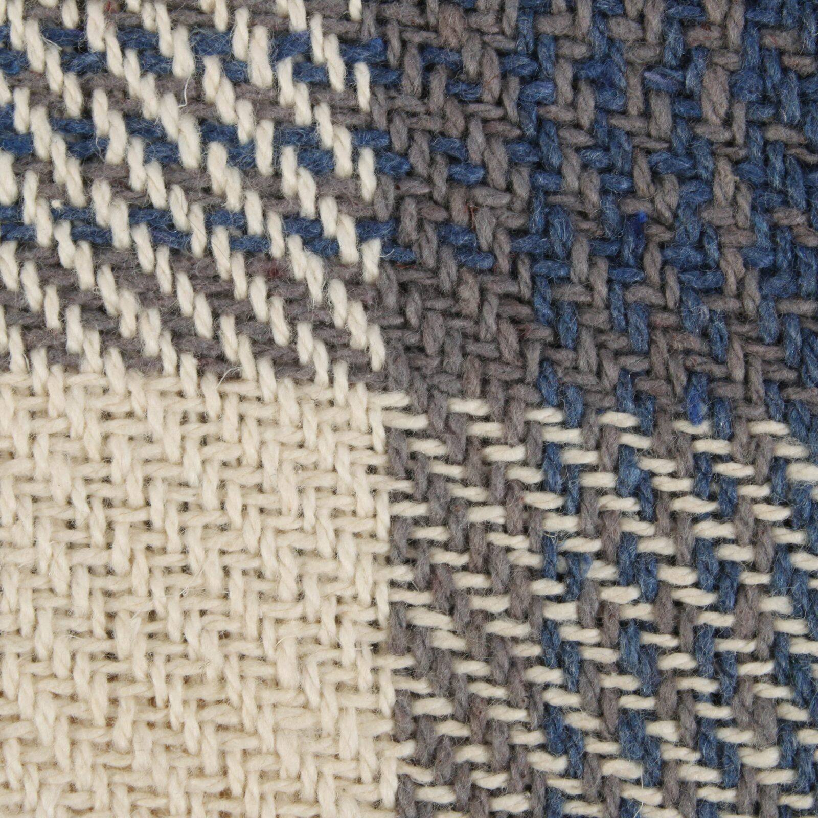 DII&#xAE; French Blue Farmhouse Woven Throw