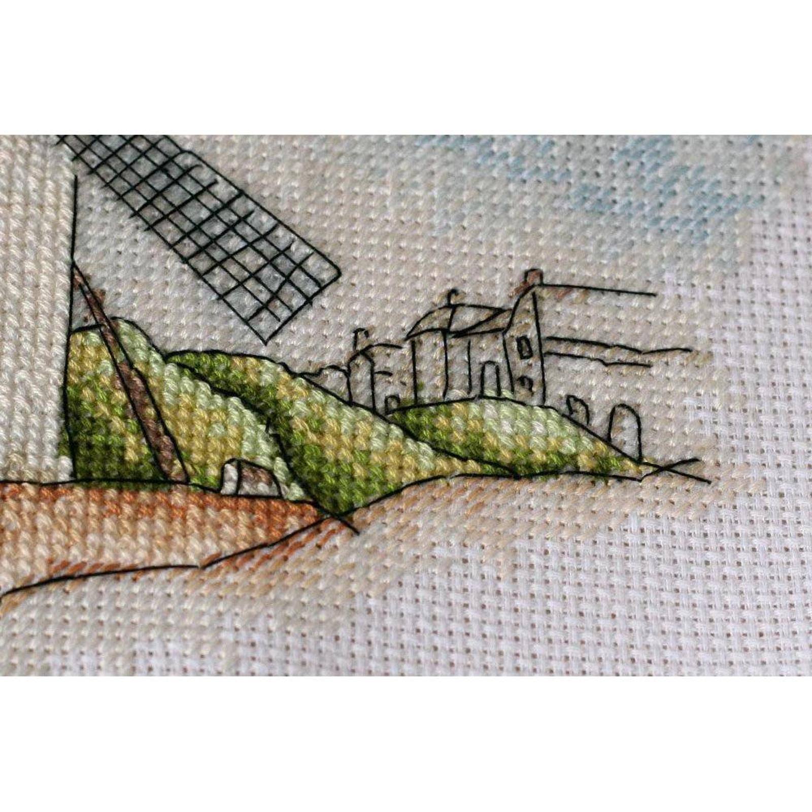 Abris Art Windmills Cross-Stitch Kit
