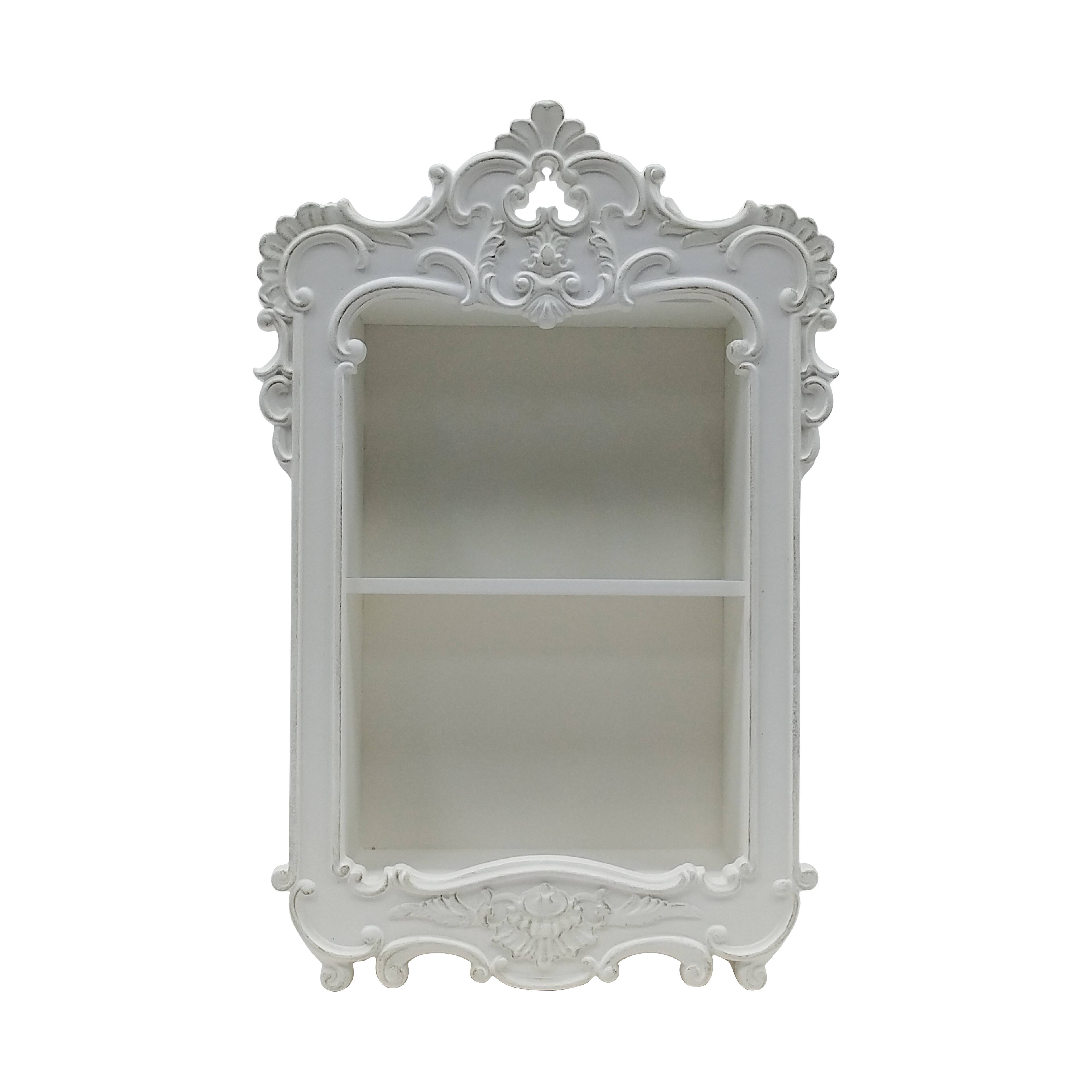 20" White Scrolls & Flourishes Cubby by Ashland®