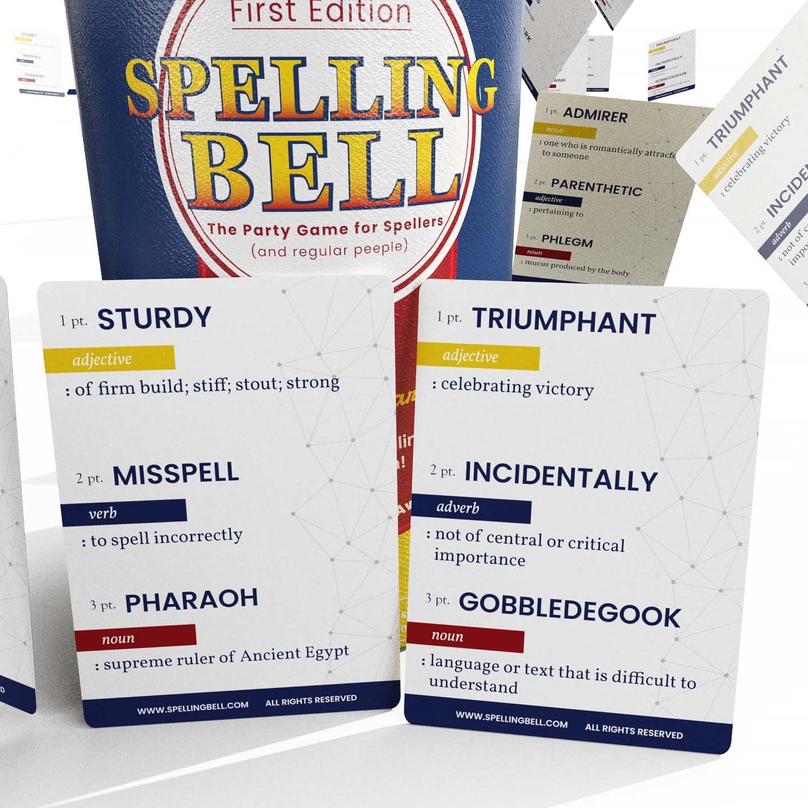 Spelling Bell Spelling Game, First Edition Grades 7+