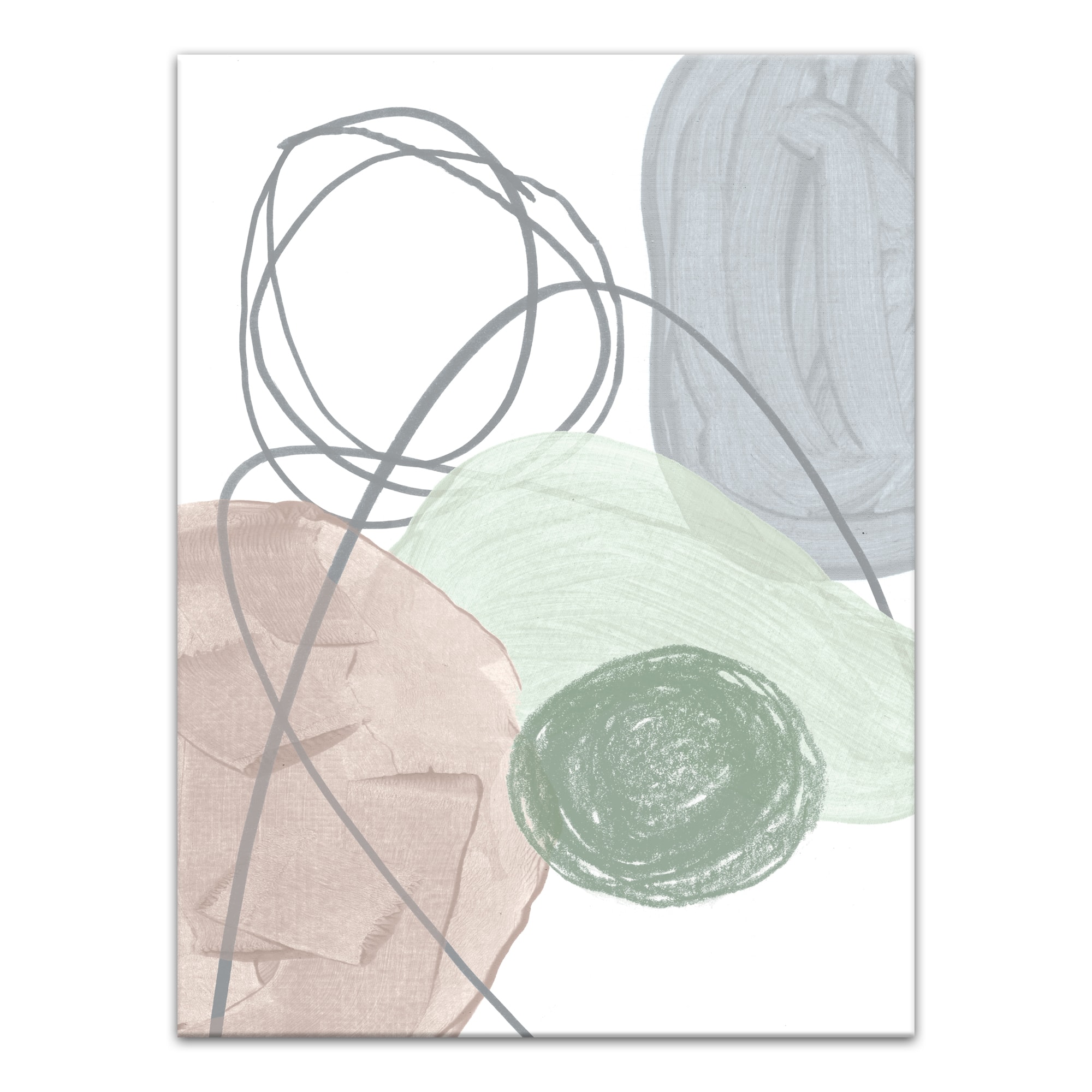 Chic Urban Abstract I 36" x 48" Canvas Wall Art